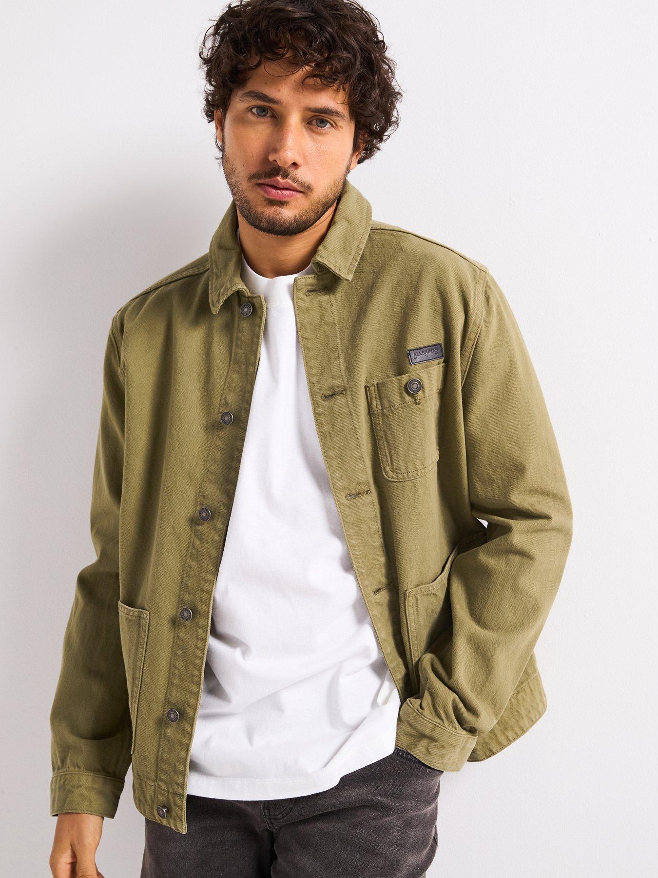Image 5 of 6 of AllSaints All Saints Eavis Chore Jacket- Green