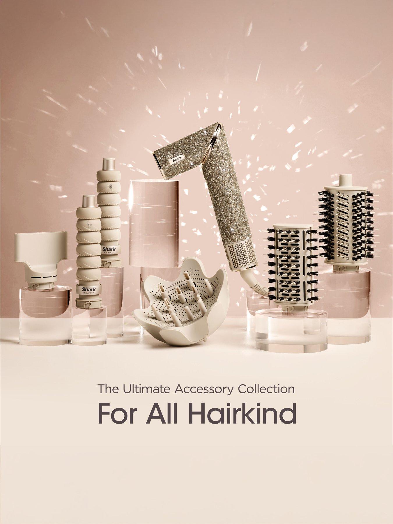 Image 2 of 7 of Shark FlexStyle Sparkle Limited Edition Champagne Diamond 5-in-1 Air Styler &amp; Hair Dryer Gift Set