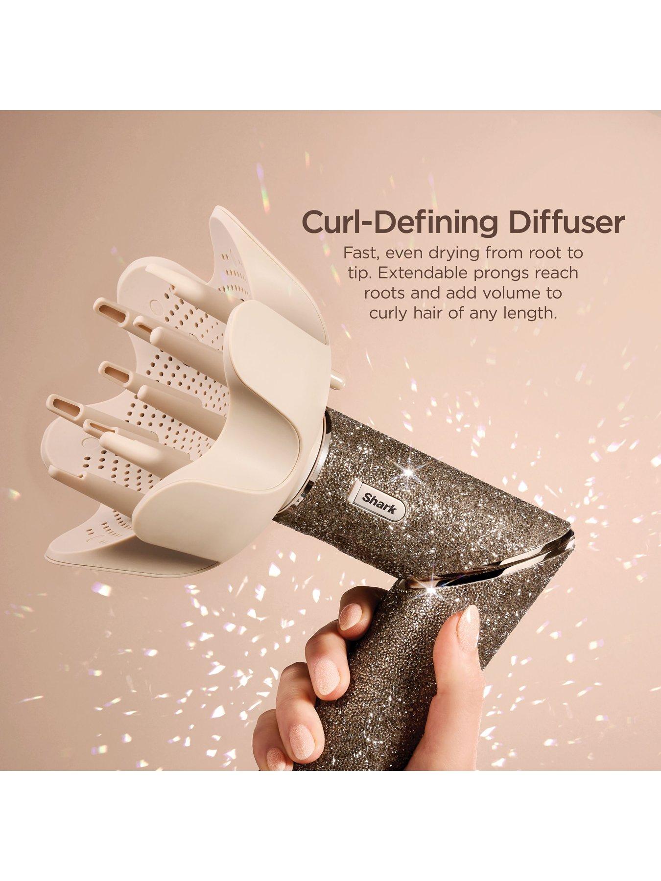 Image 6 of 7 of Shark FlexStyle Sparkle Limited Edition Champagne Diamond 5-in-1 Air Styler &amp; Hair Dryer Gift Set