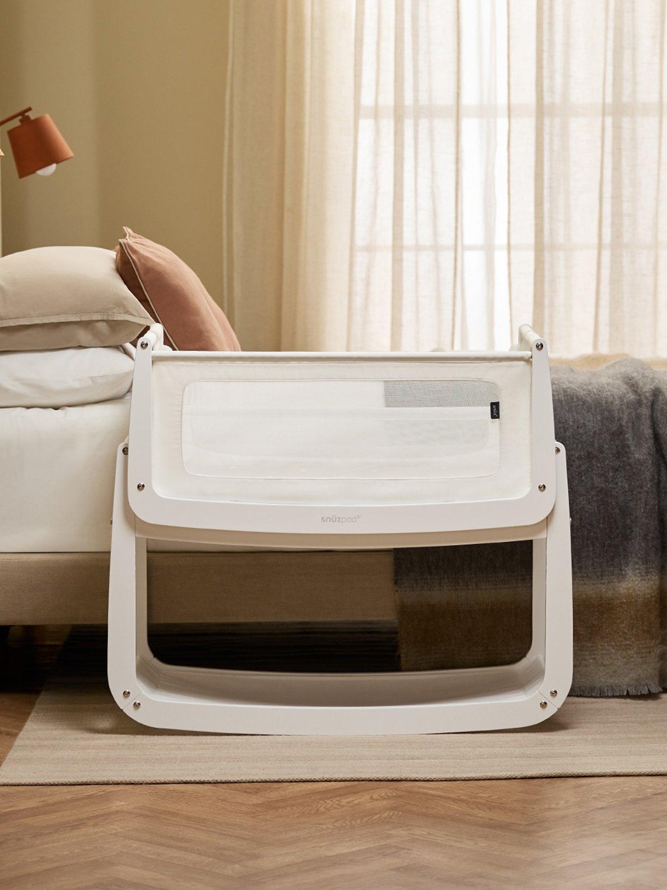 Snuz SnuzPod 5 Bedside Crib - White