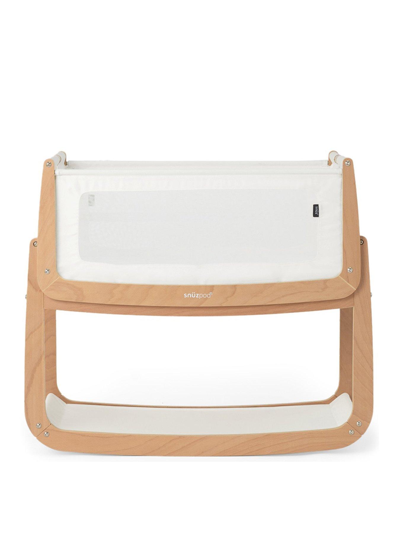 Image 2 of 8 of Snuz SnuzPod 5 Bedside Crib - Natural