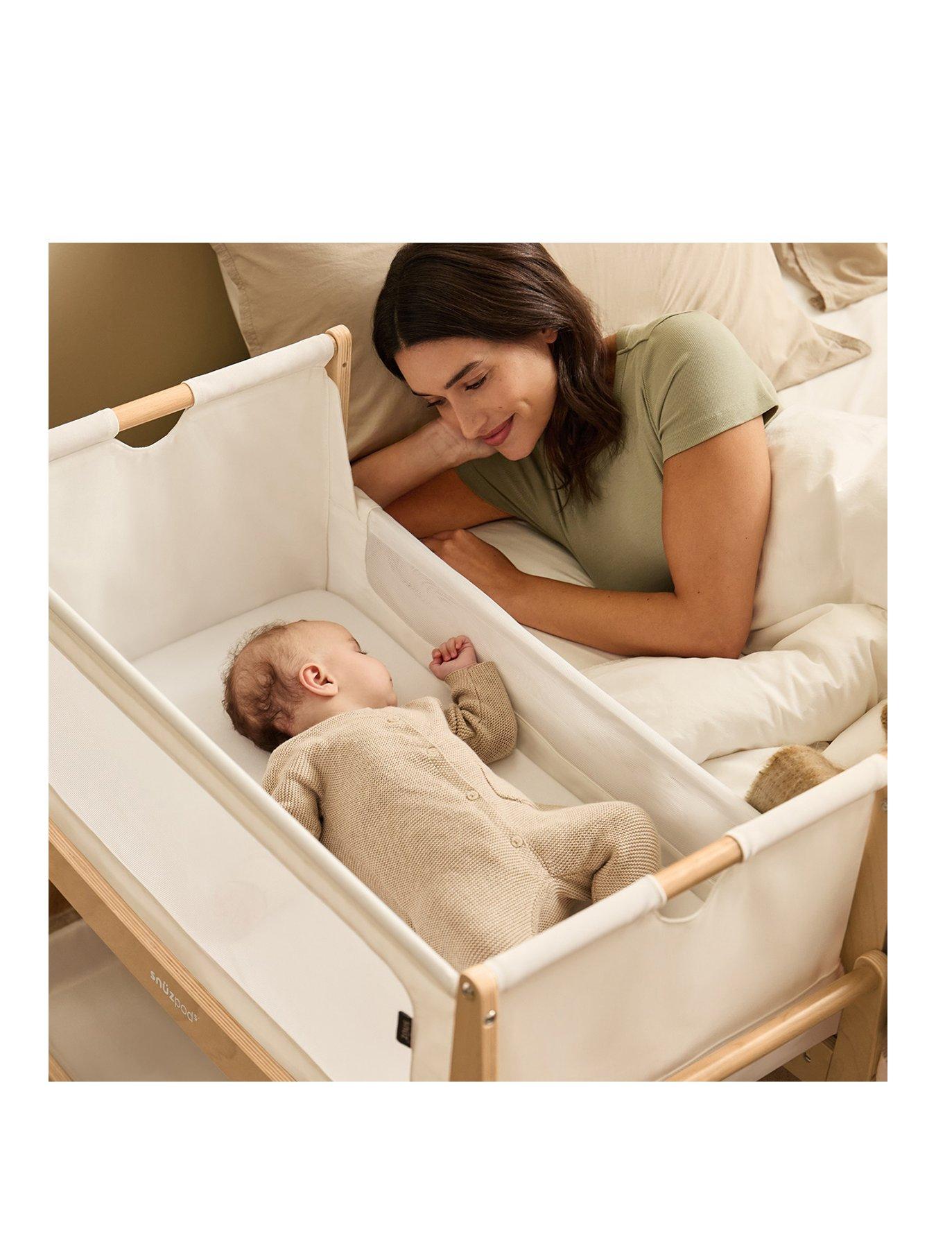 Image 3 of 8 of Snuz SnuzPod 5 Bedside Crib - Natural