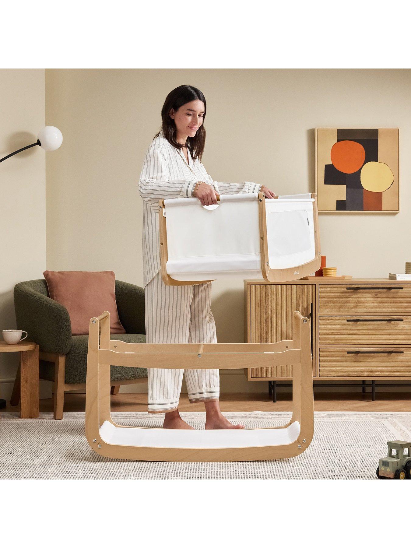 Image 4 of 8 of Snuz SnuzPod 5 Bedside Crib - Natural