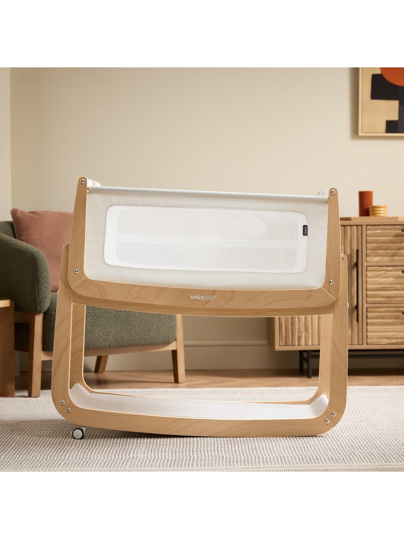 Image 5 of 8 of Snuz SnuzPod 5 Bedside Crib - Natural