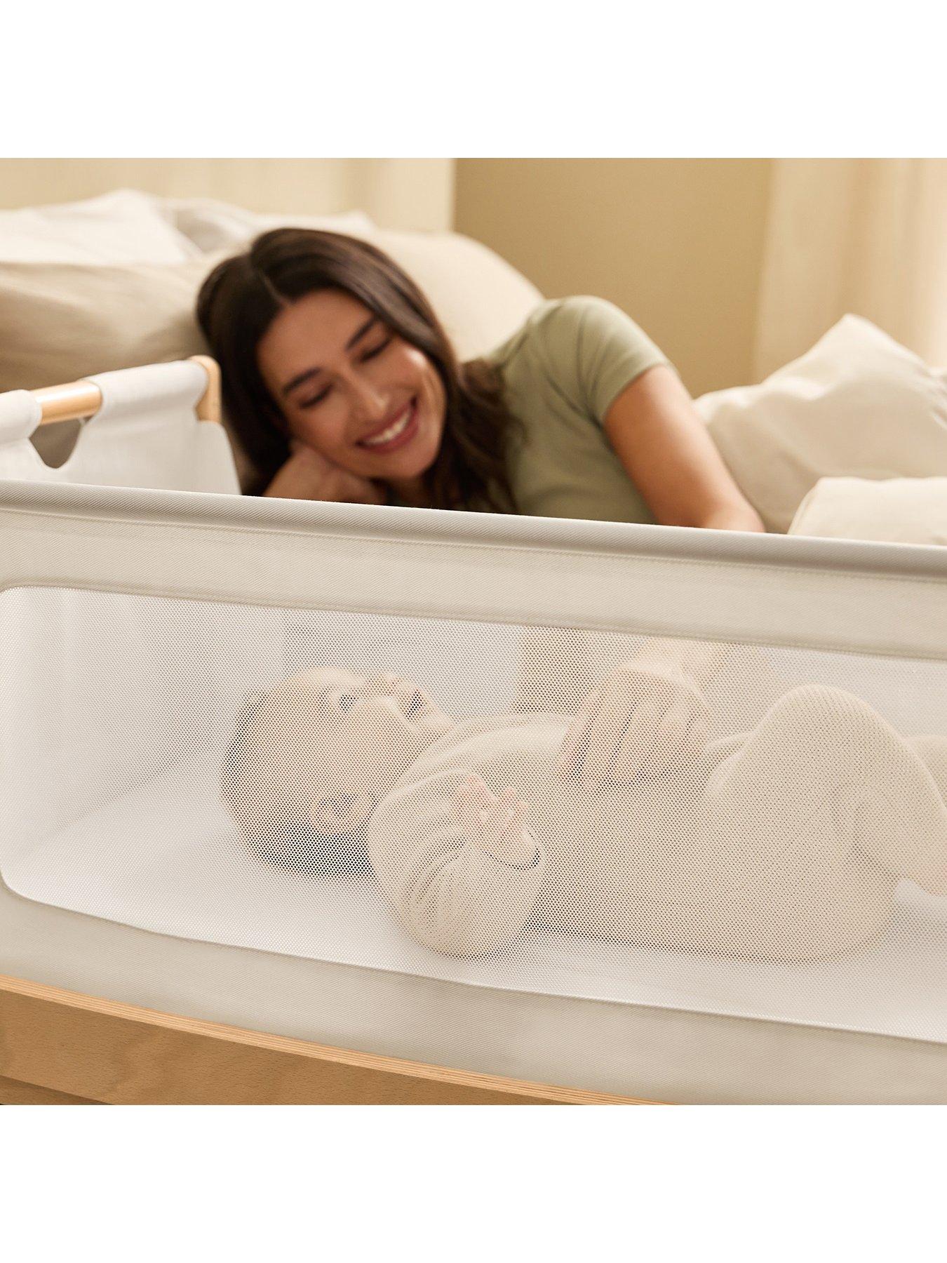 Image 7 of 8 of Snuz SnuzPod 5 Bedside Crib - Natural