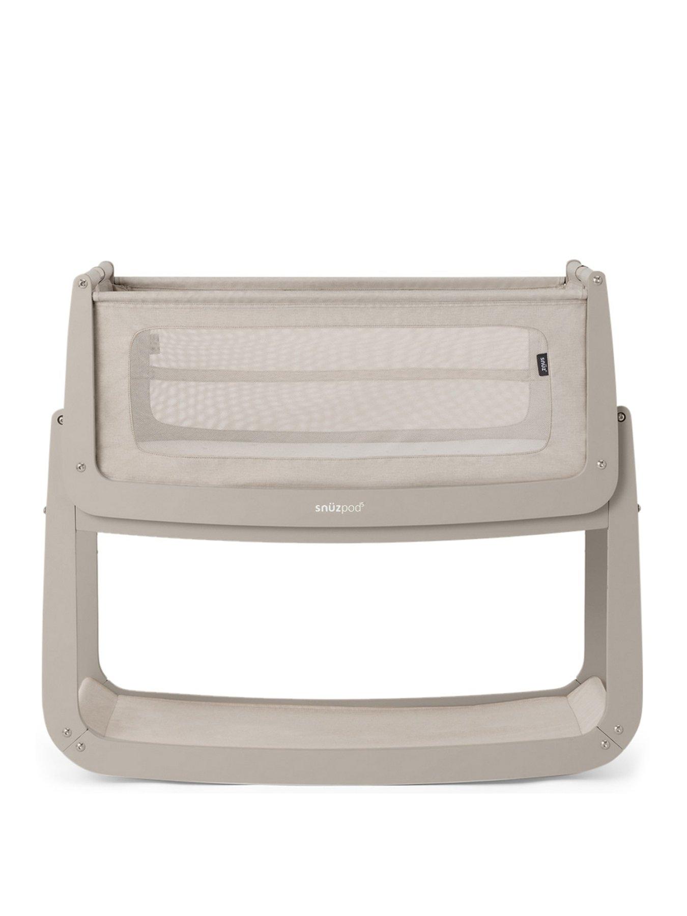 Image 2 of 8 of Snuz SnuzPod 5 Bedside Crib - Pebble