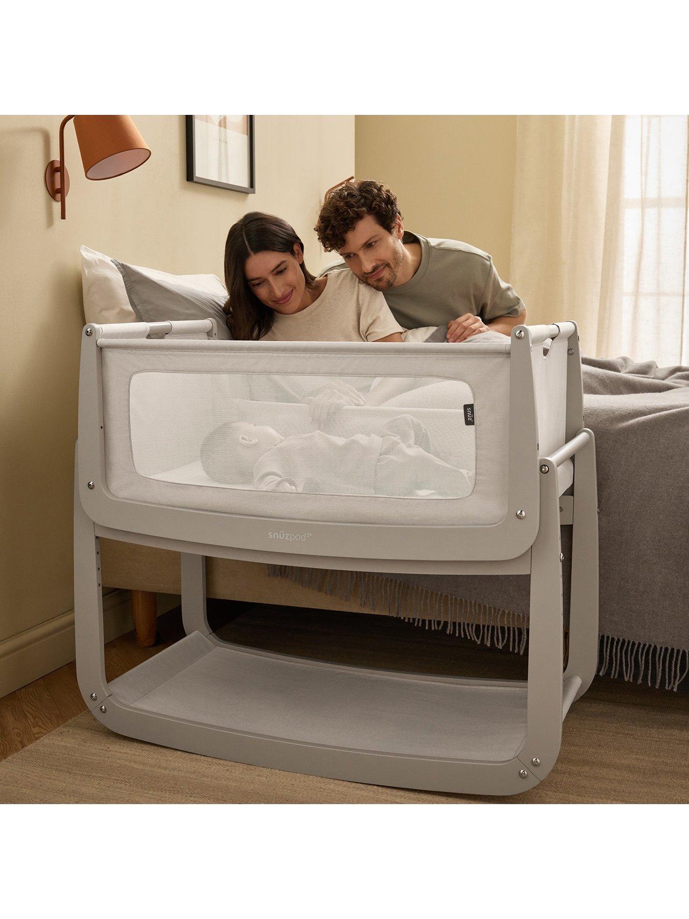 Snuz SnuzPod Bedside Crib Pebble Very