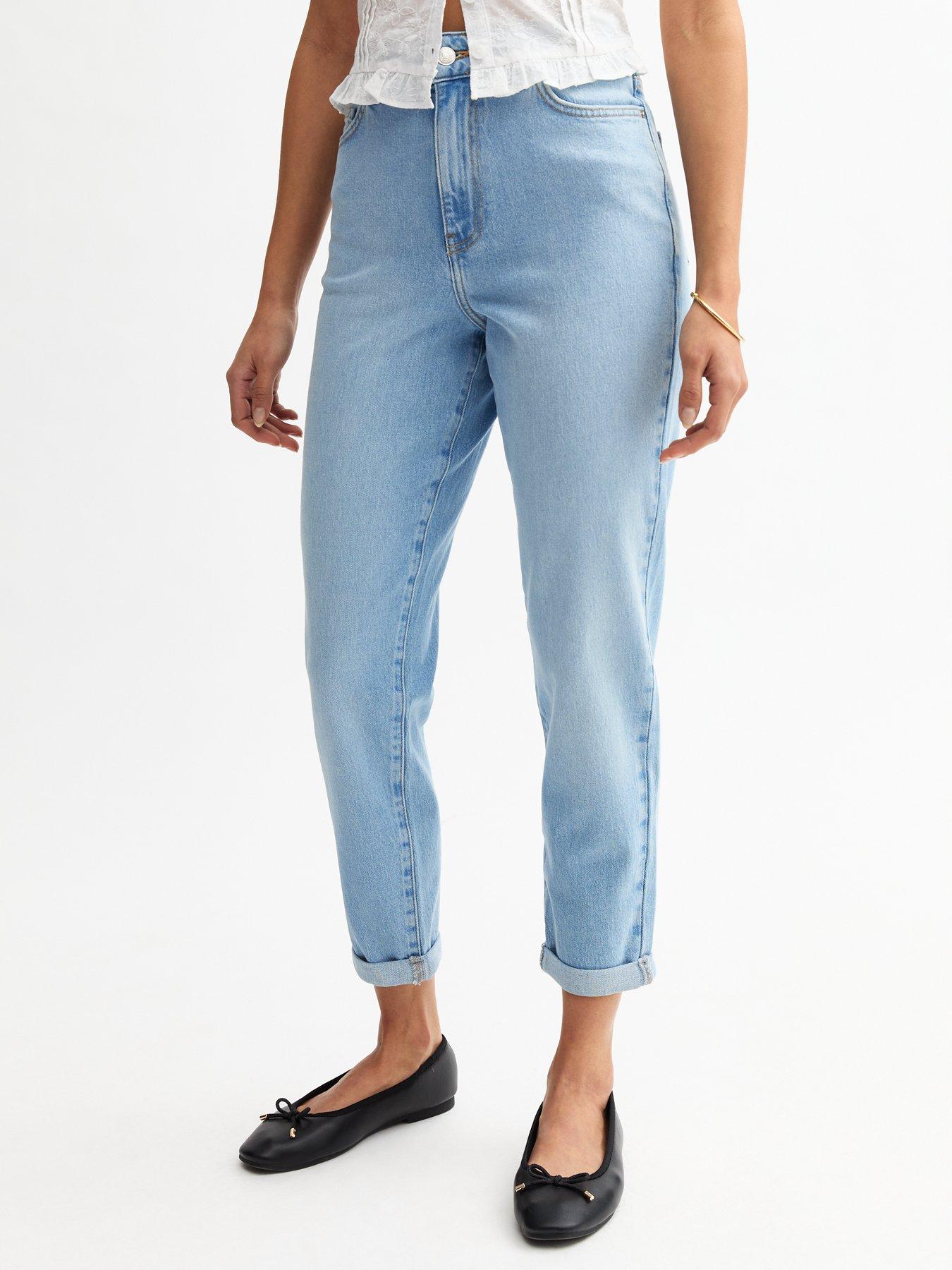 undefined Light Blue Tori Mom Jeans