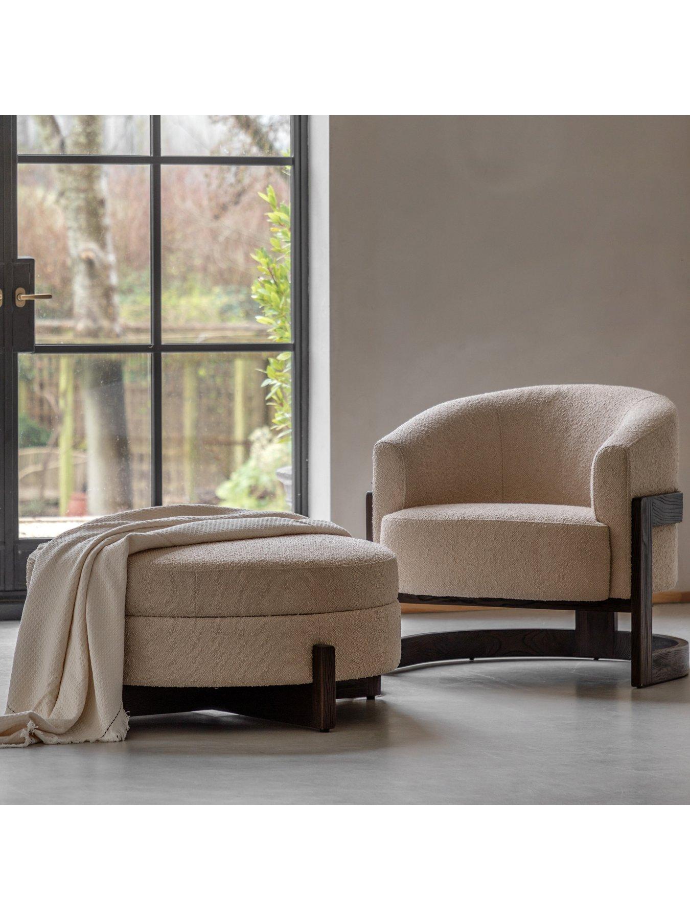 Image 5 of 7 of Gallery Direct Safira Storage Footstool