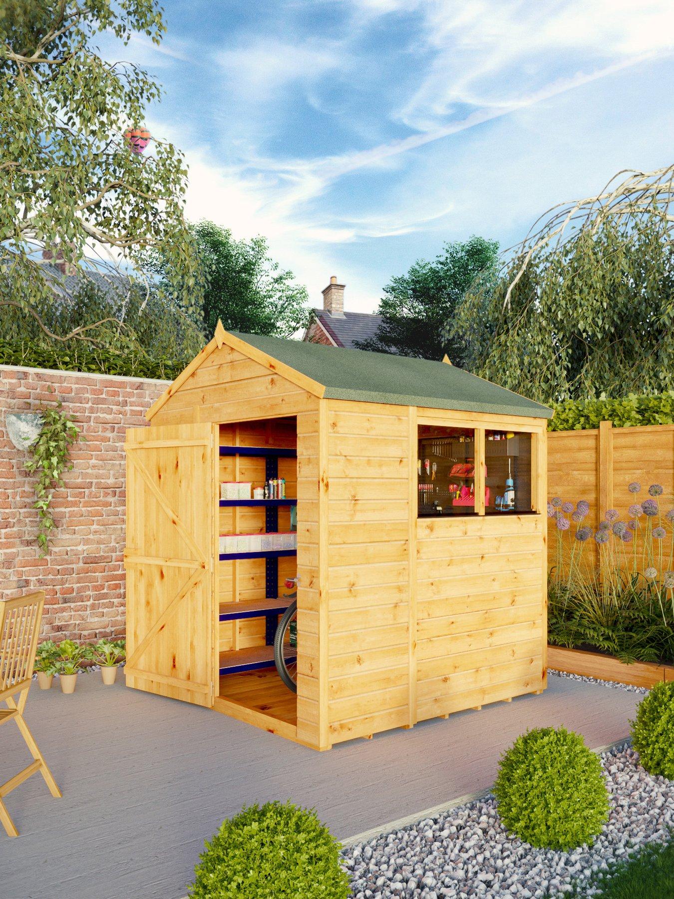 undefined 6 x 6 Woodsman Shiplap Apex Shed