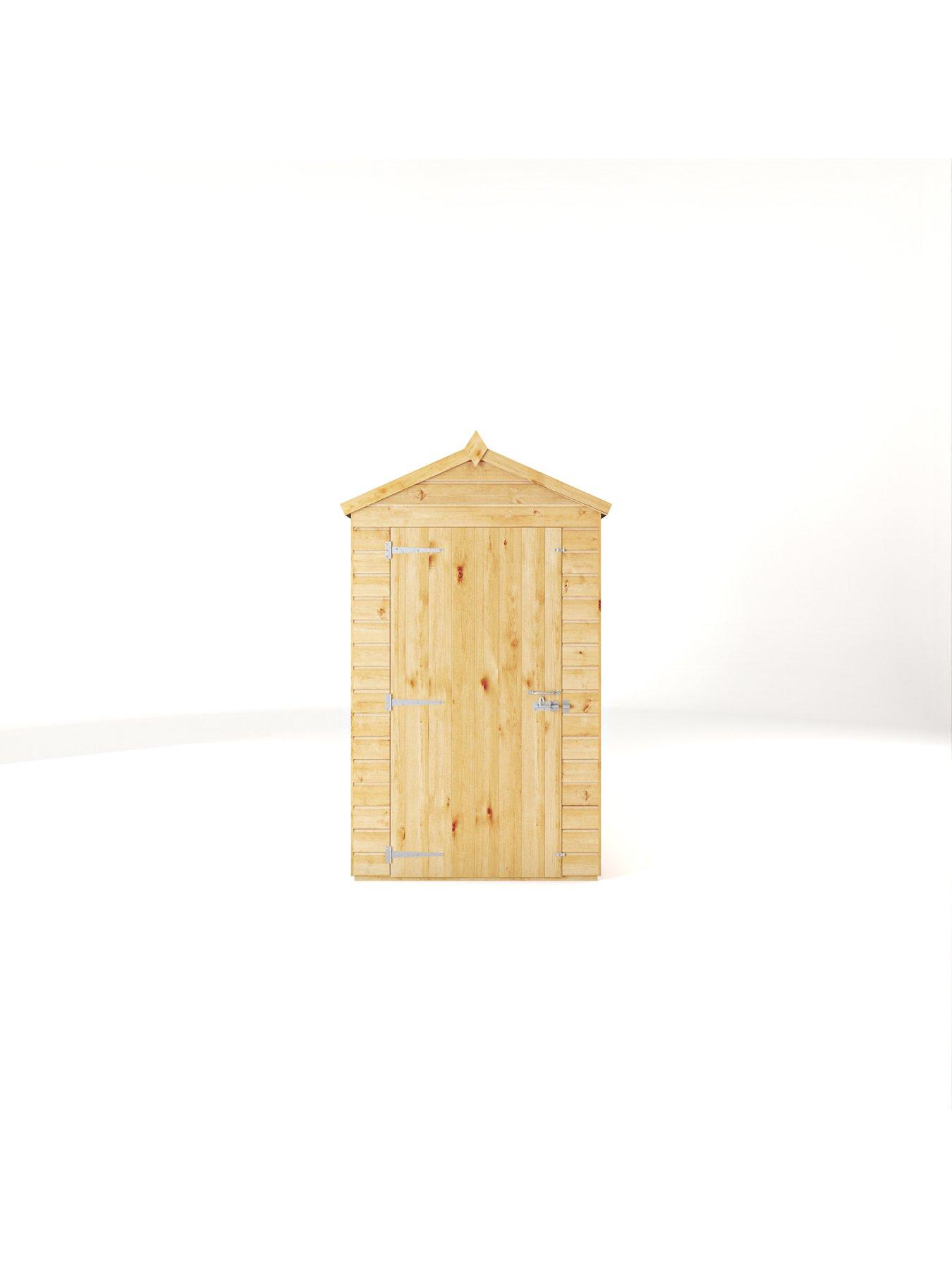 Image 5 of 7 of MERCIA 8 x 4 Woodsman Shiplap Apex Shed - PEFC Certified