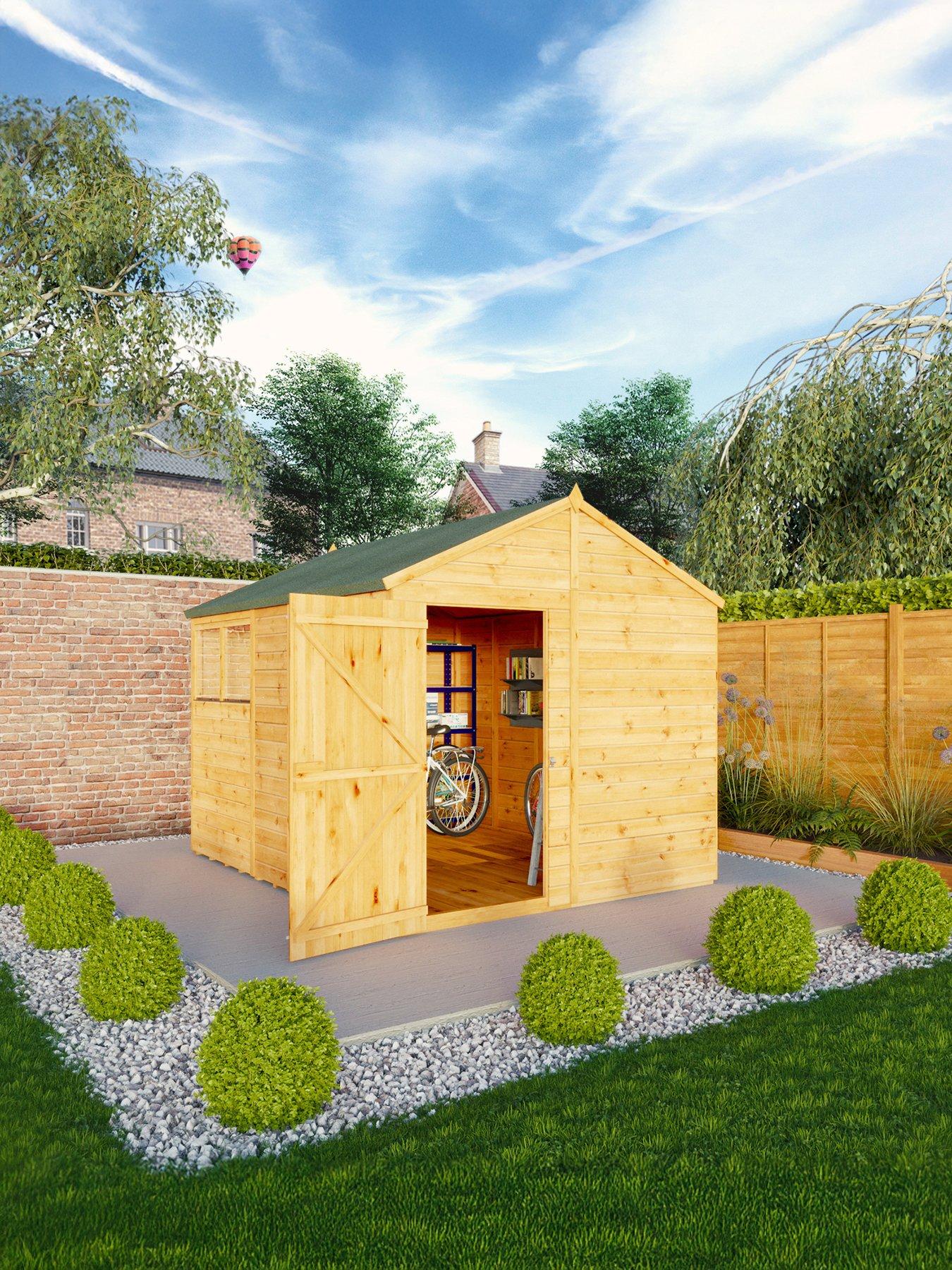 undefined 10 x 8 Woodsman Shiplap Apex Shed