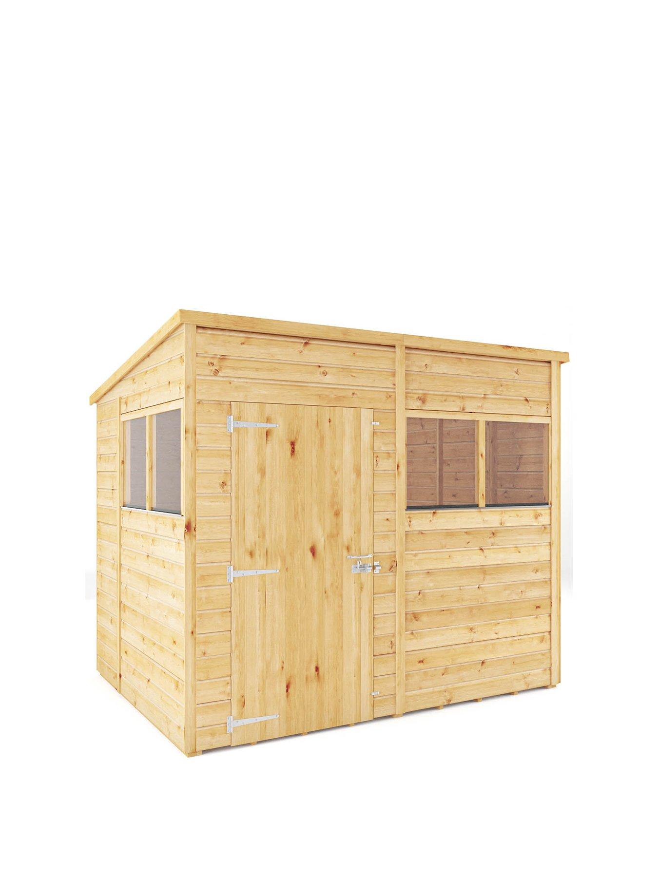 Image 2 of 7 of MERCIA 8 x 6 Woodsman Shiplap Pent Shed - PEFC Certified