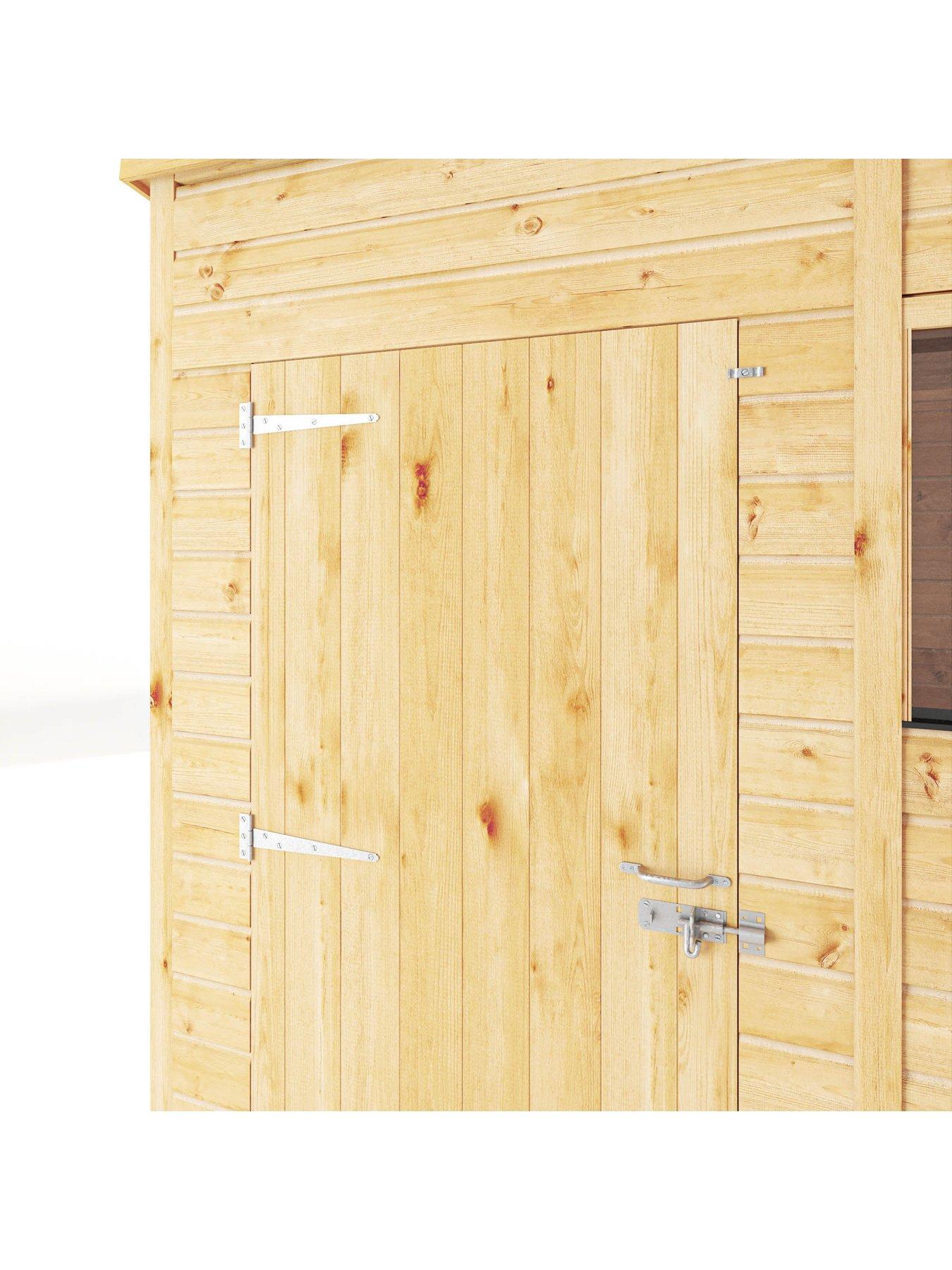 Image 3 of 7 of MERCIA 8 x 6 Woodsman Shiplap Pent Shed - PEFC Certified