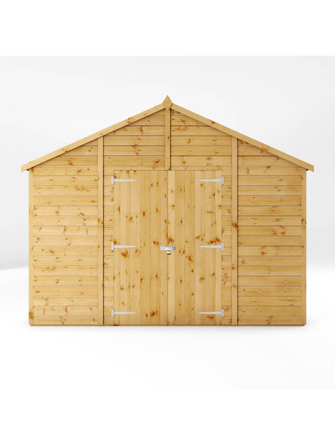 Image 4 of 7 of MERCIA 15 x 10ft Premium Shiplap Apex Workshop - PEFC Certified
