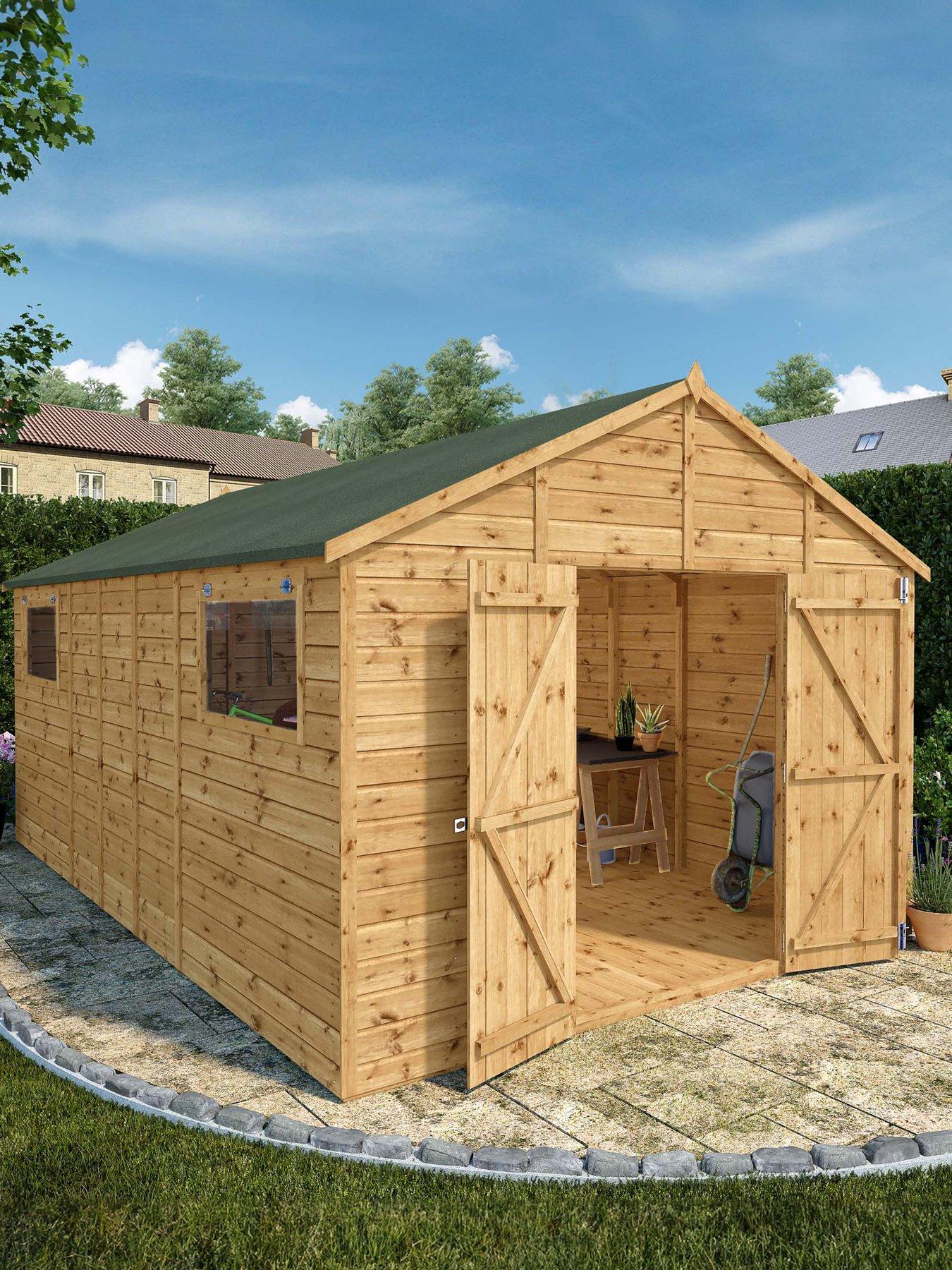 MERCIA 16 x 10ft Premium Shiplap Apex Workshop