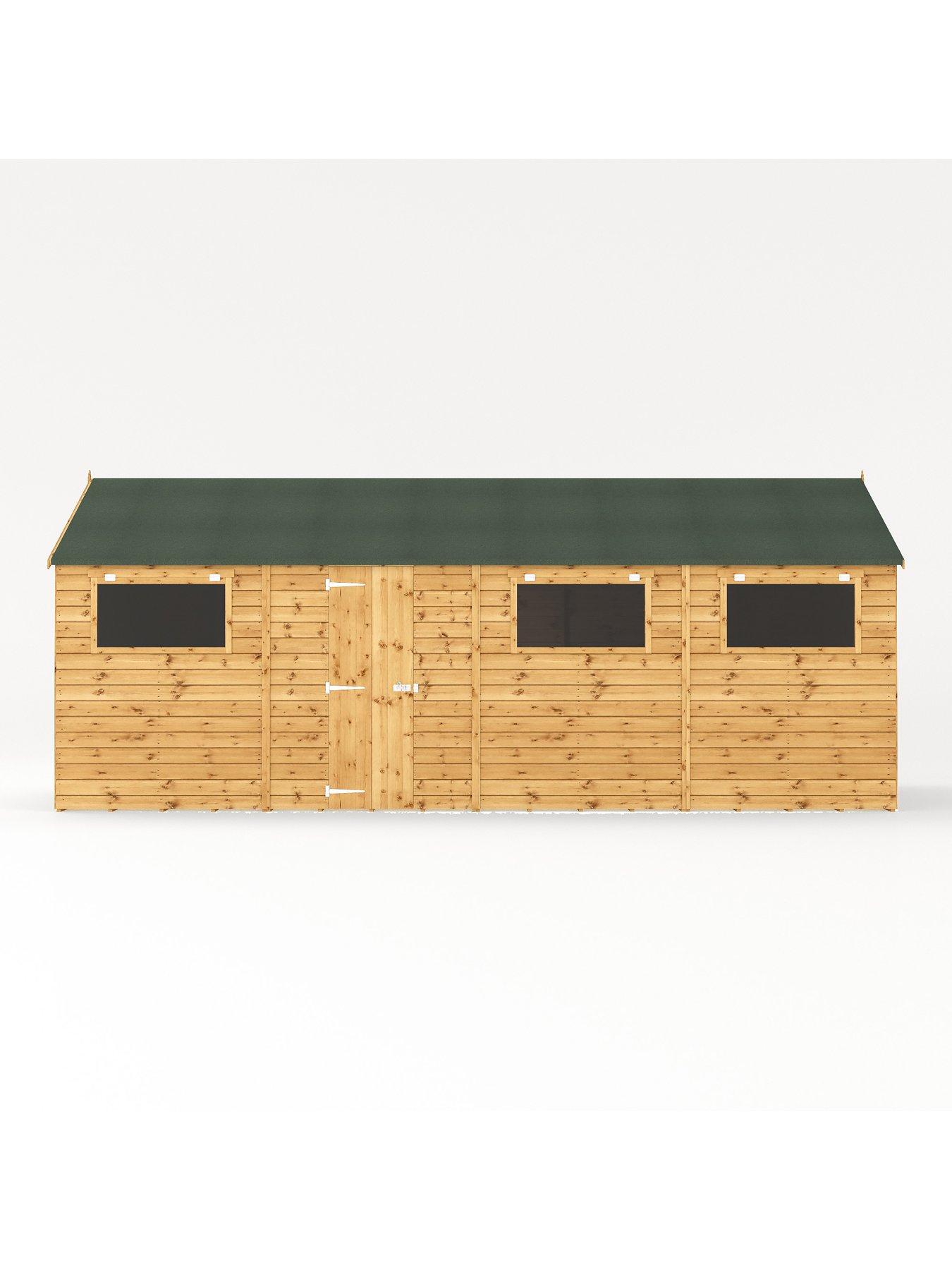 Image 4 of 7 of MERCIA 20 x 10ft Premium Shiplap Apex Workshop - PEFC&nbsp;Certified
