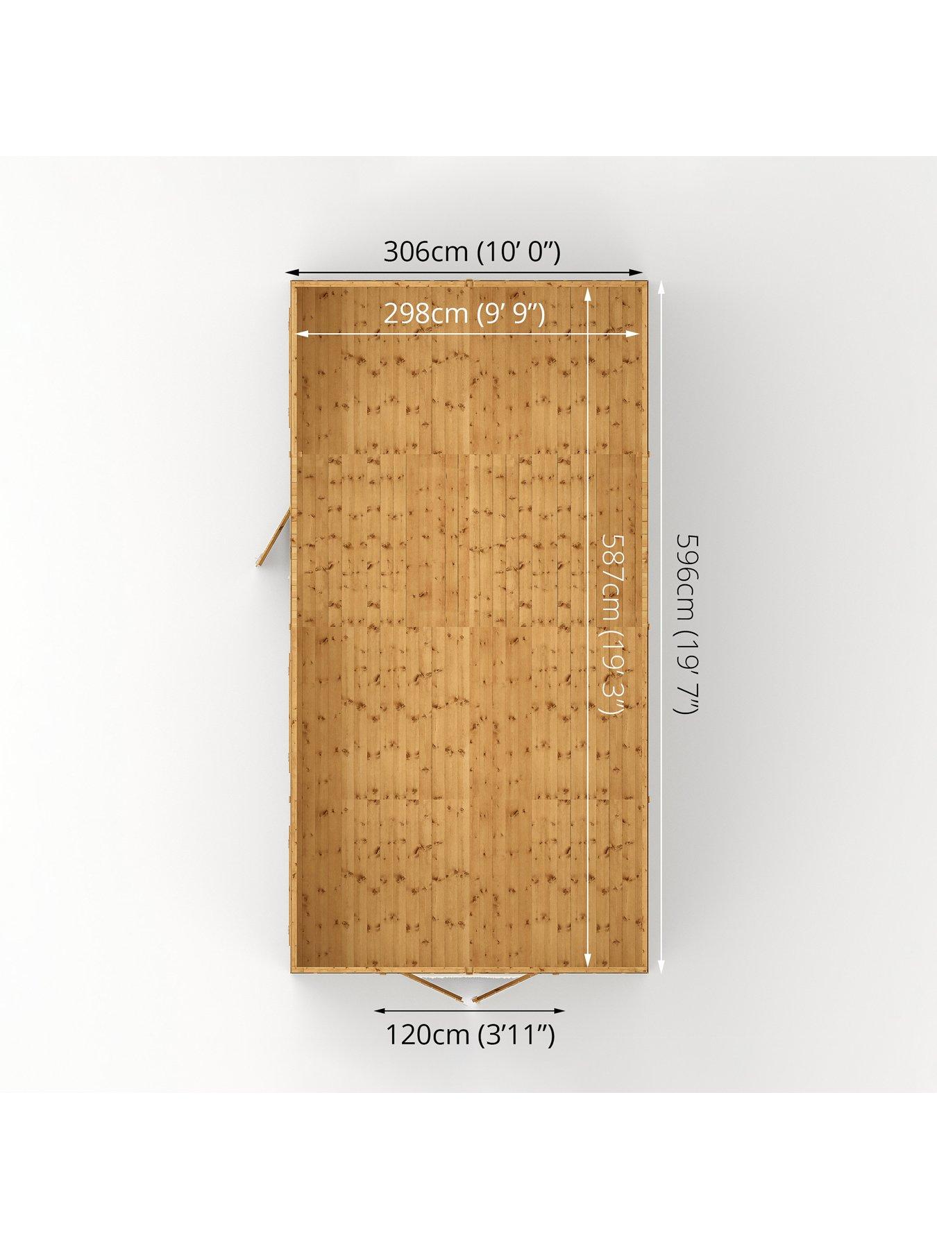 Image 5 of 7 of MERCIA 20 x 10ft Premium Shiplap Apex Workshop - PEFC&nbsp;Certified