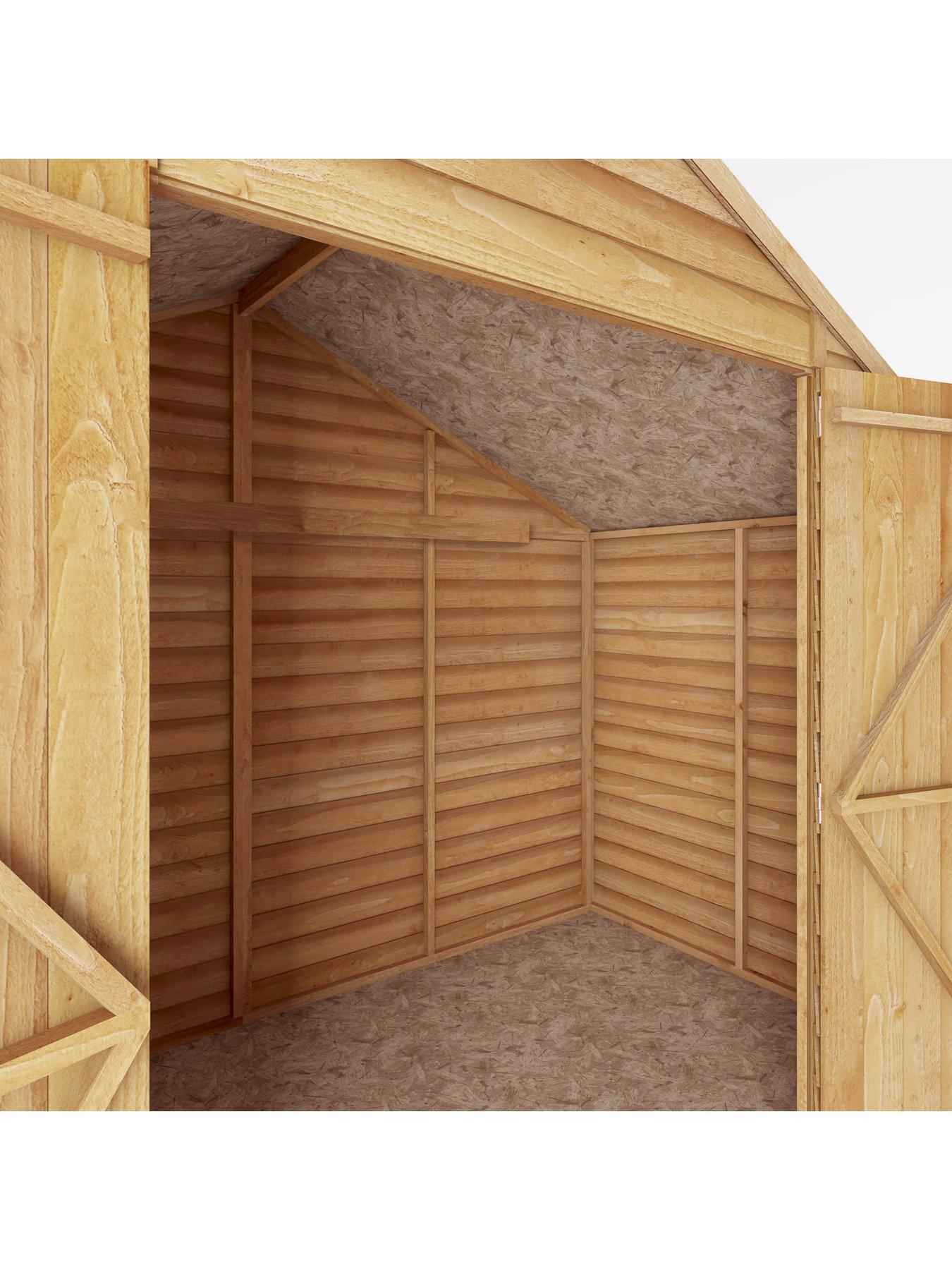 Image 3 of 7 of MERCIA 5 x 10ft Overlap Apex Workshop