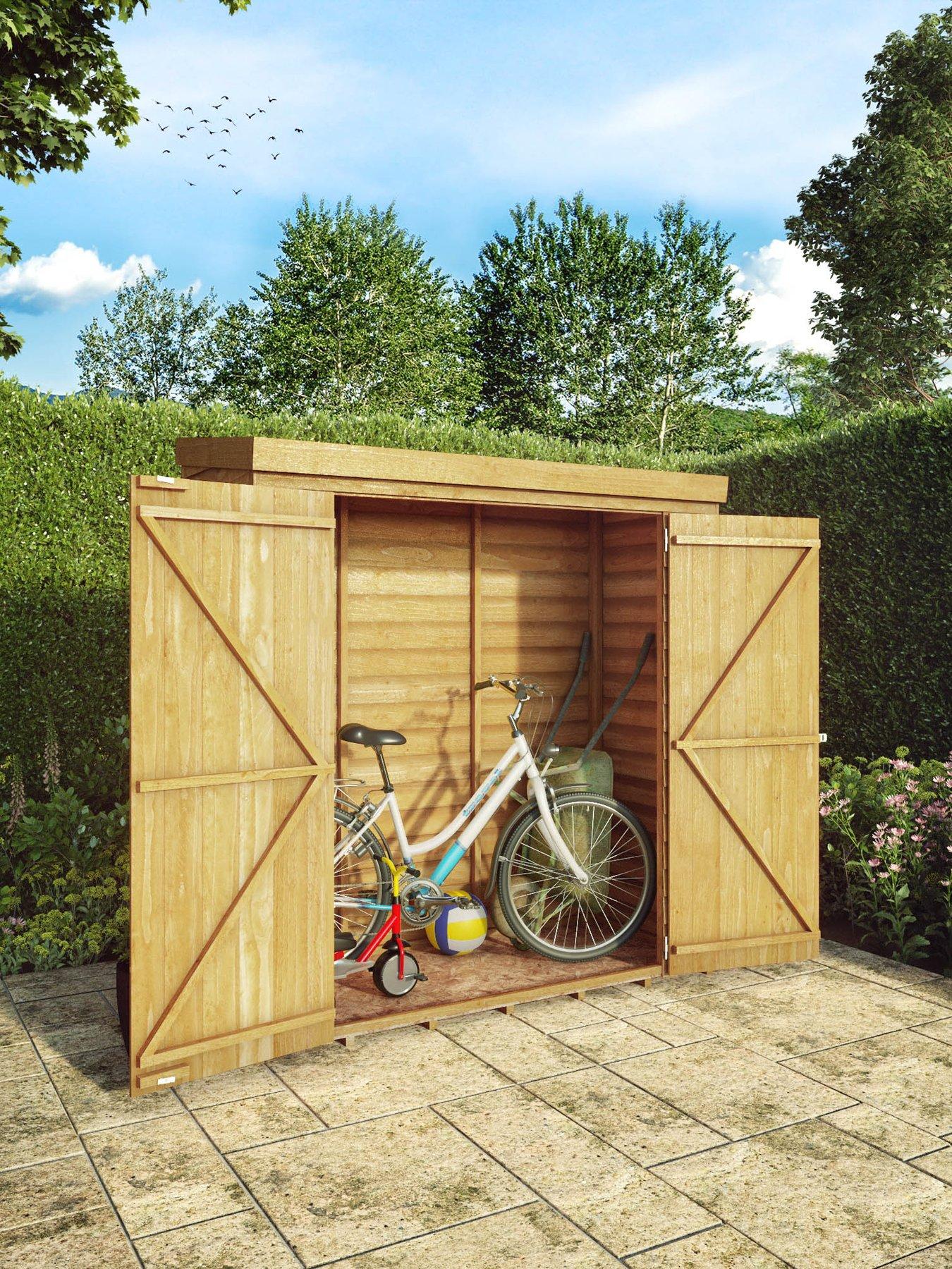 Image 1 of 7 of MERCIA 6 x 2'6ft Overlap Pent Storage Shed