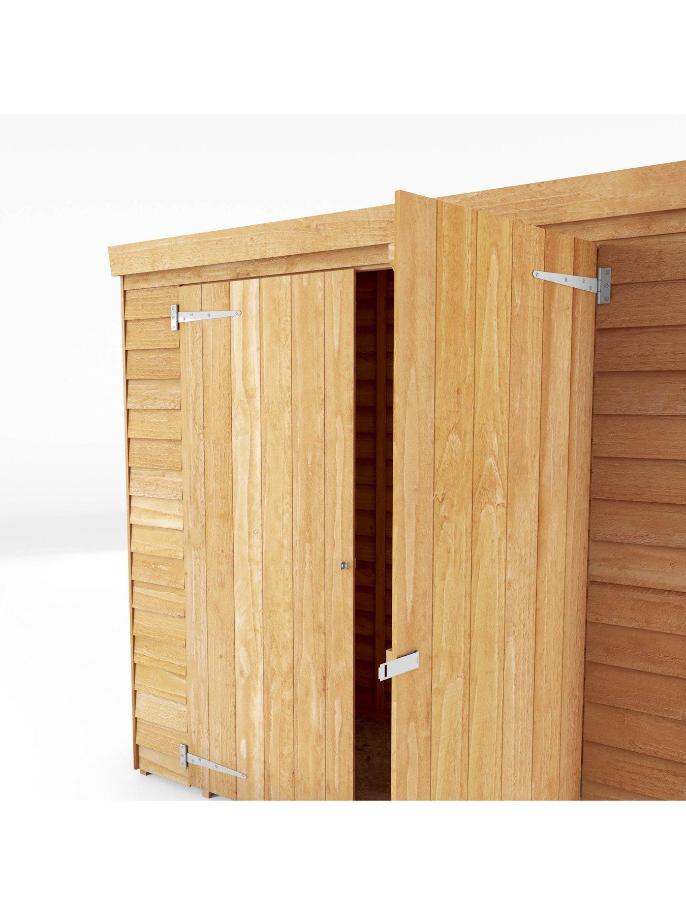 Image 4 of 7 of MERCIA 6 x 2'6ft Overlap Pent Storage Shed