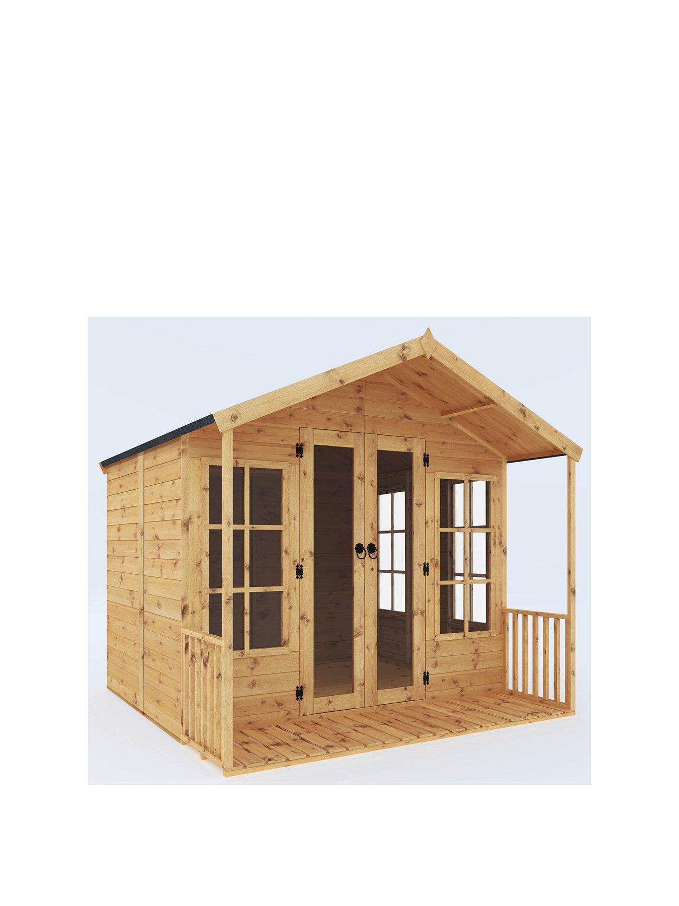 Image 2 of 7 of MERCIA 8 x 8ft Premium Wessex Summerhouse