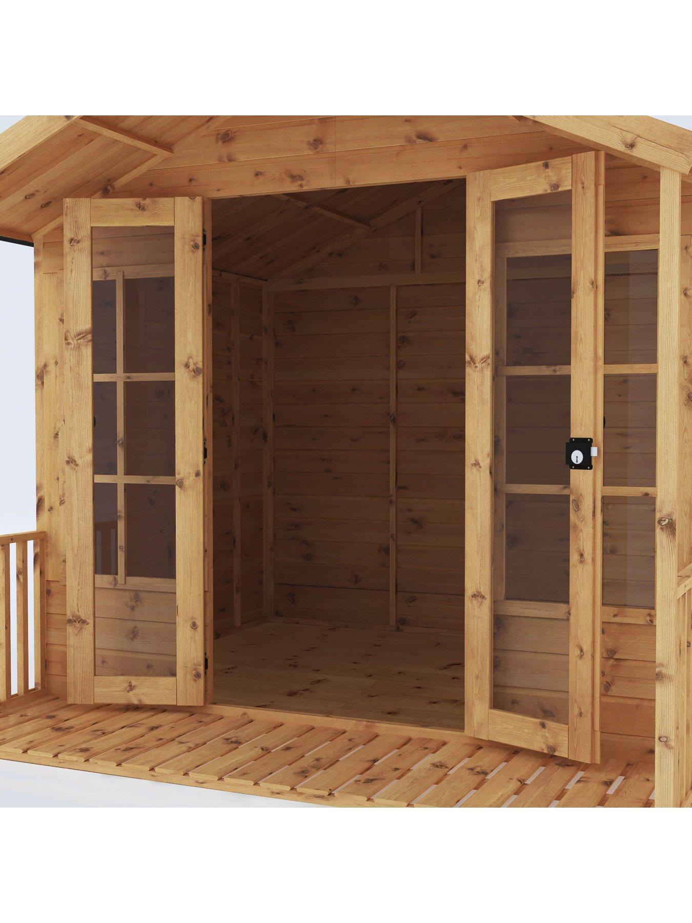 Image 3 of 7 of MERCIA 8 x 8ft Premium Wessex Summerhouse