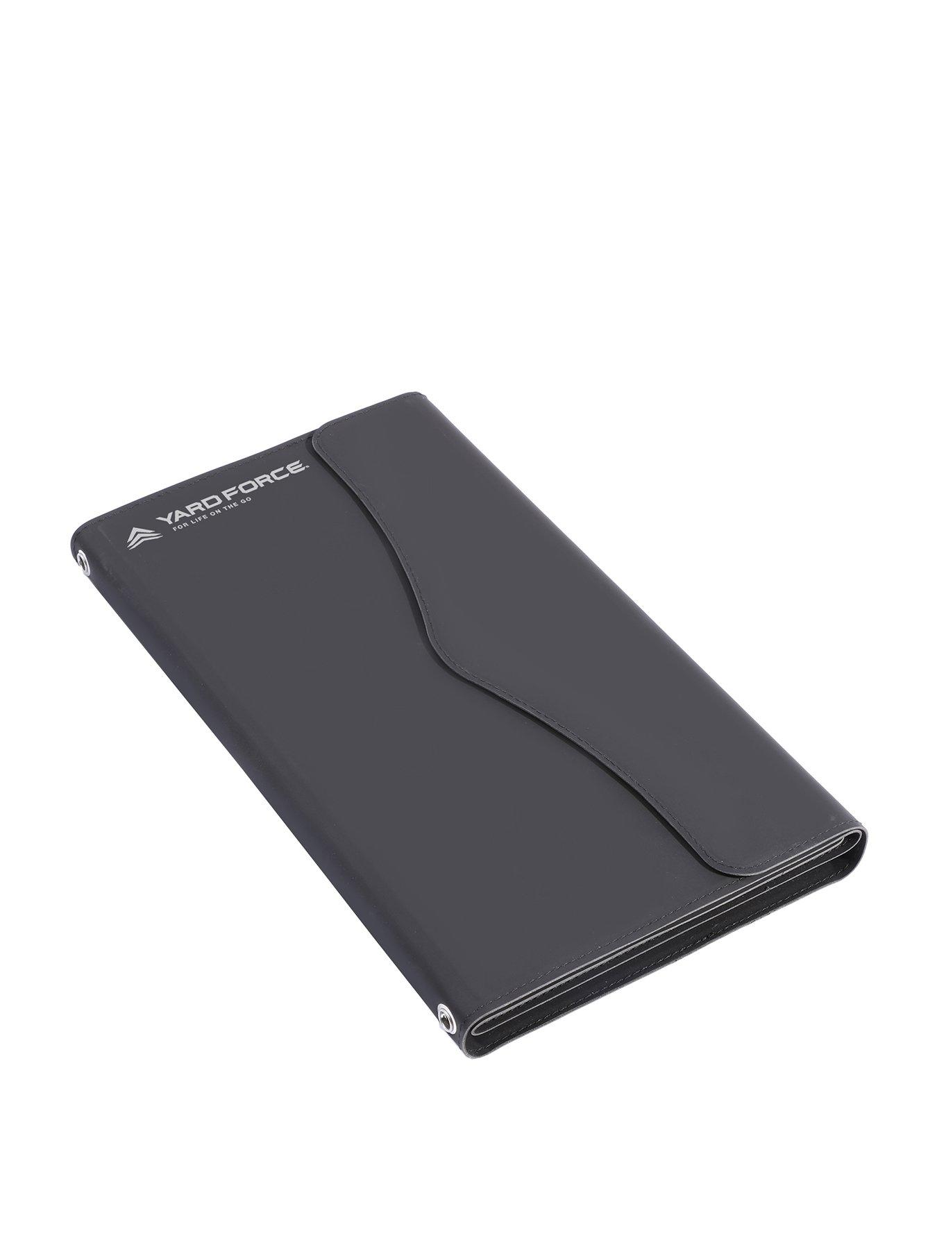 undefined 21W/12V Li-ion, Portable Solar Power Bank with foldable panel and USB-C outputs for outdoor activities - LX PB21