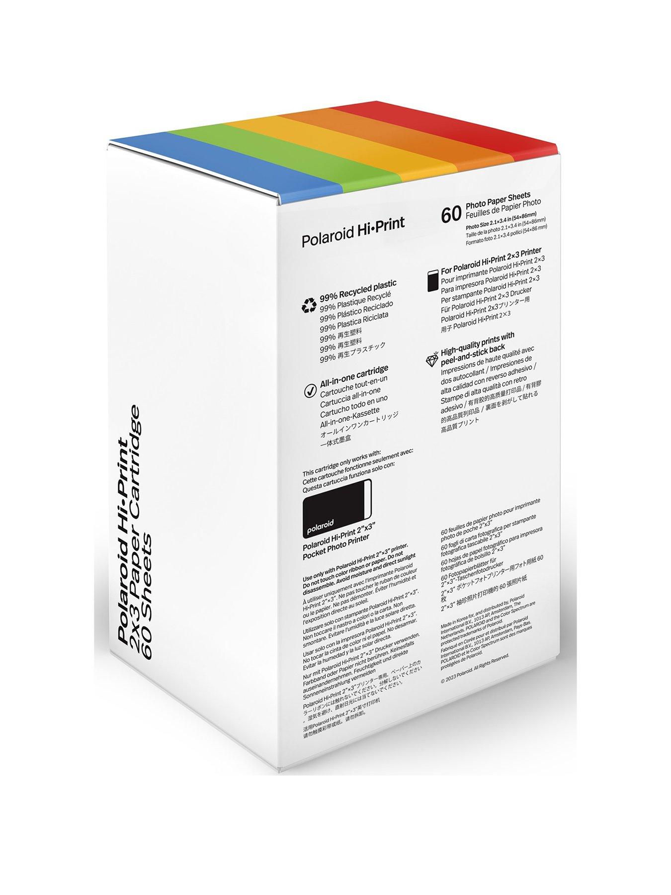 Image 3 of 4 of Polaroid Hi Print 2x3 Cartridge (60 Sheets)