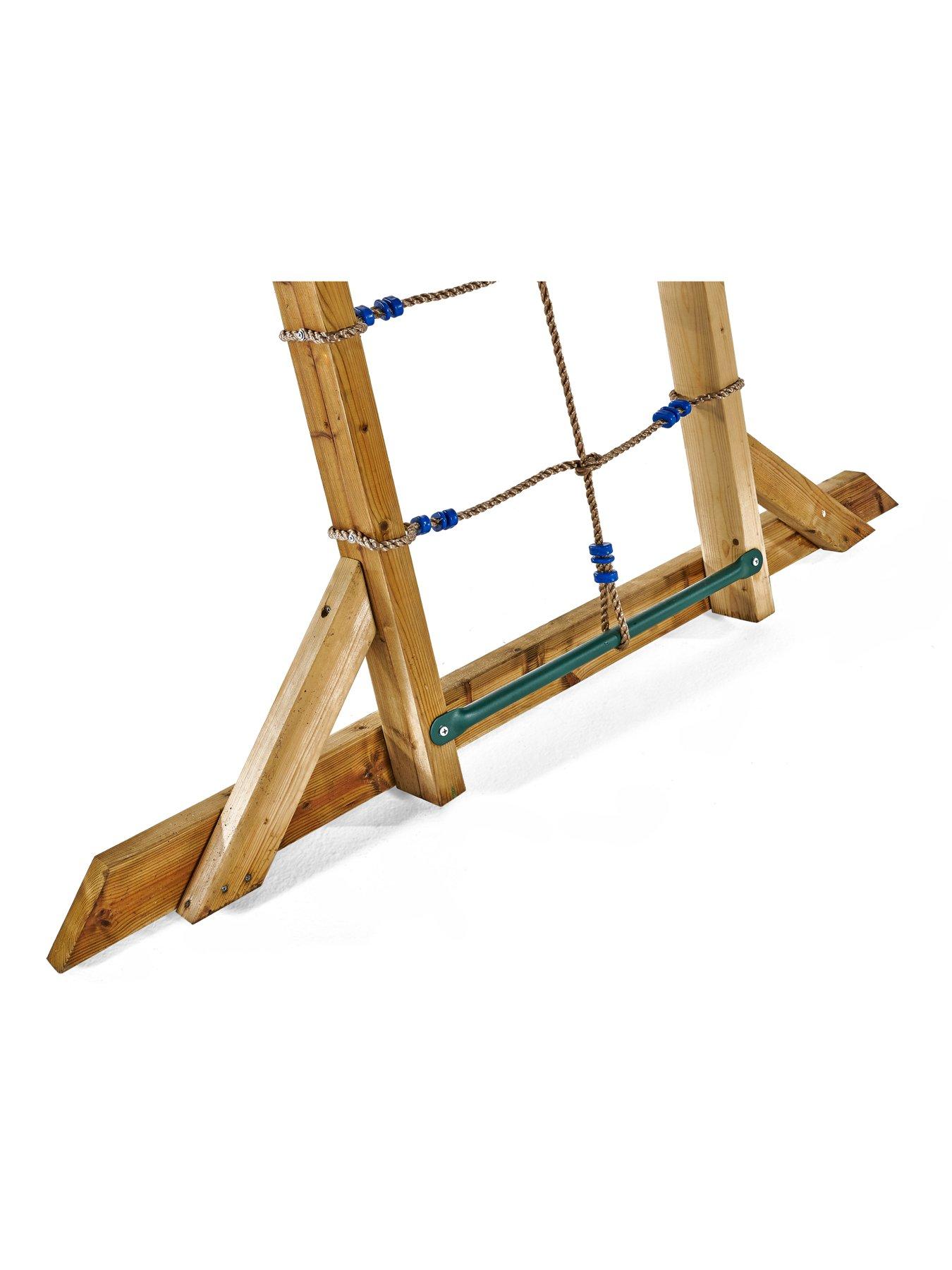 Image 5 of 6 of Plum Wooden Monkey Bars - Free Standing