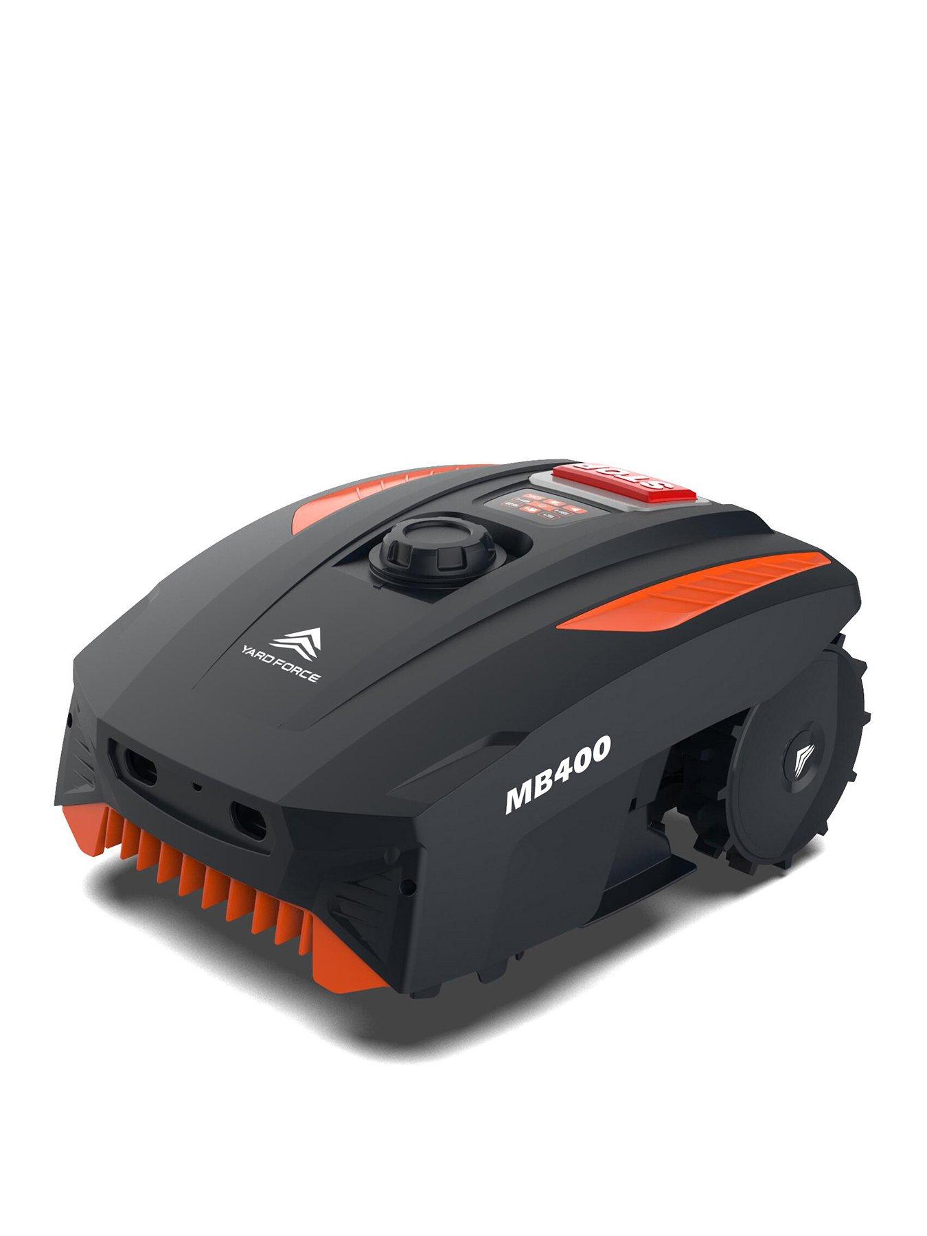 Yard Force Robotic Lawnmower with App control for gardens up to 400m² - MB400