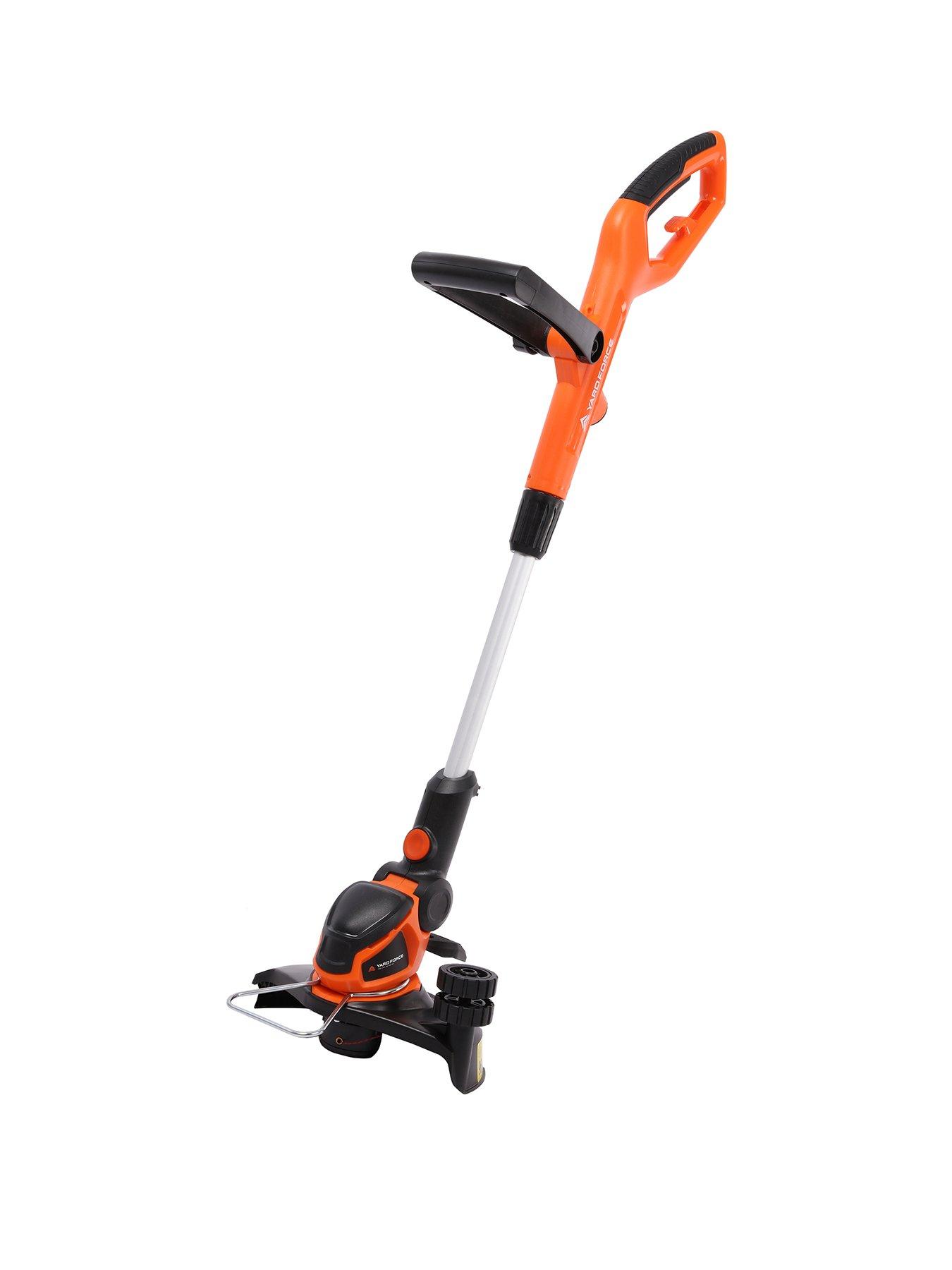 Yard Force 350W Corded Grass Trimmer and Edger with 25cm cutting width and auto line feed - ET U25