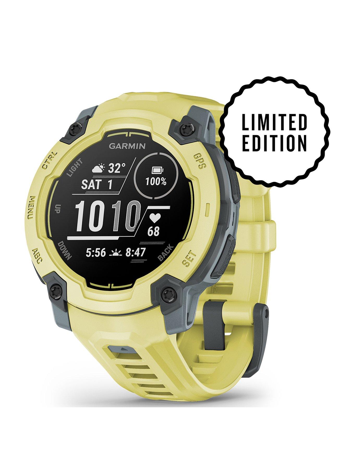 Image 1 of 8 of Garmin Instinct E&nbsp;45mm Smartwatch -&nbsp;Electric Lime