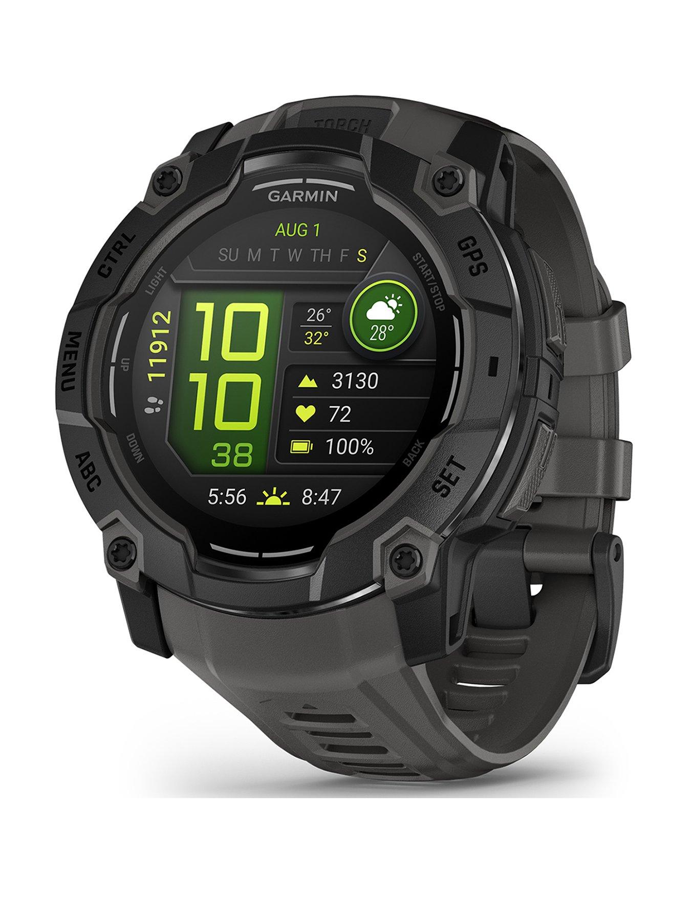 Image 1 of 8 of Garmin Instinct 3, AMOLED, 50mm, Black