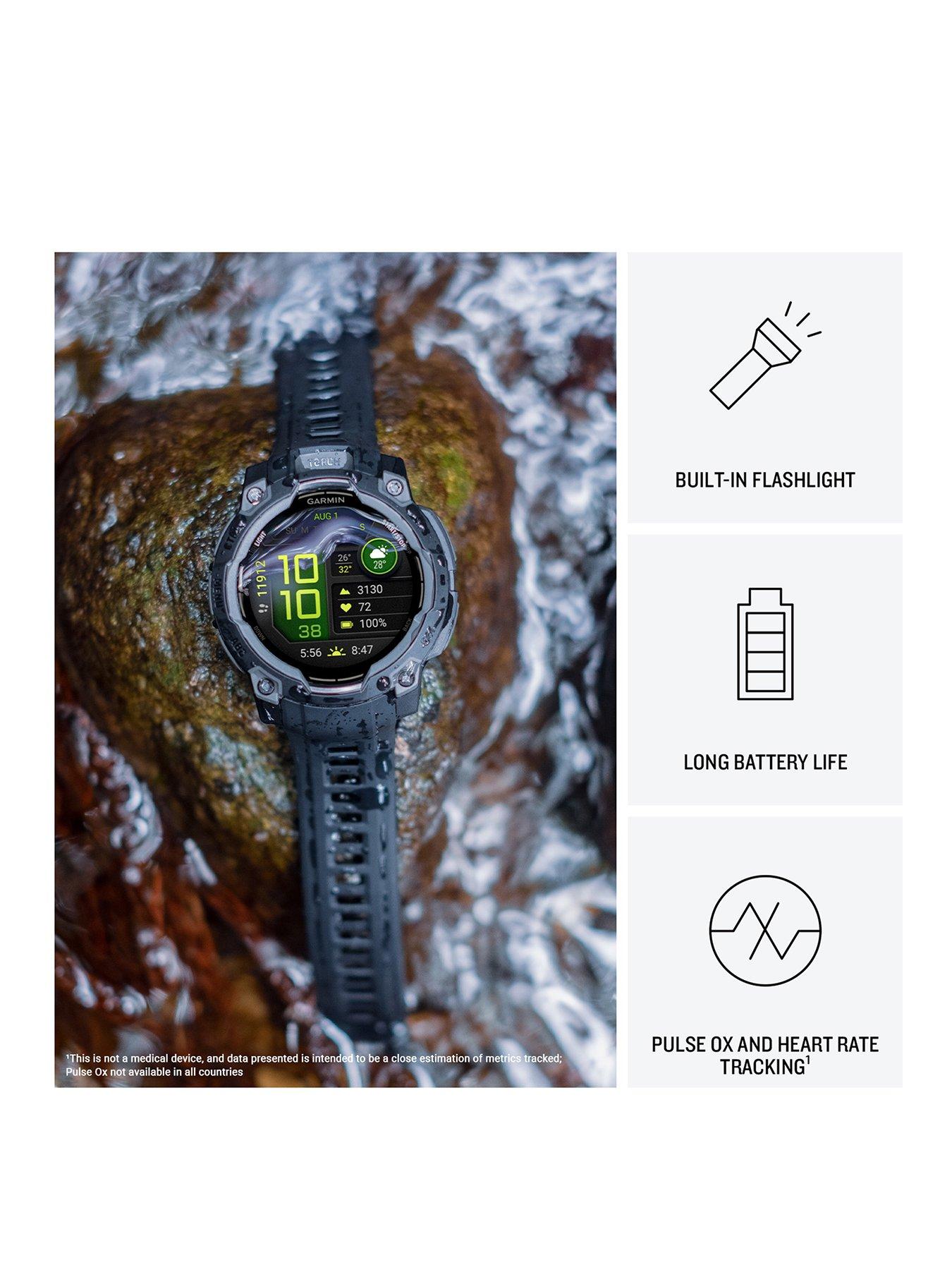 Image 3 of 8 of Garmin Instinct 3, AMOLED, 50mm, Black