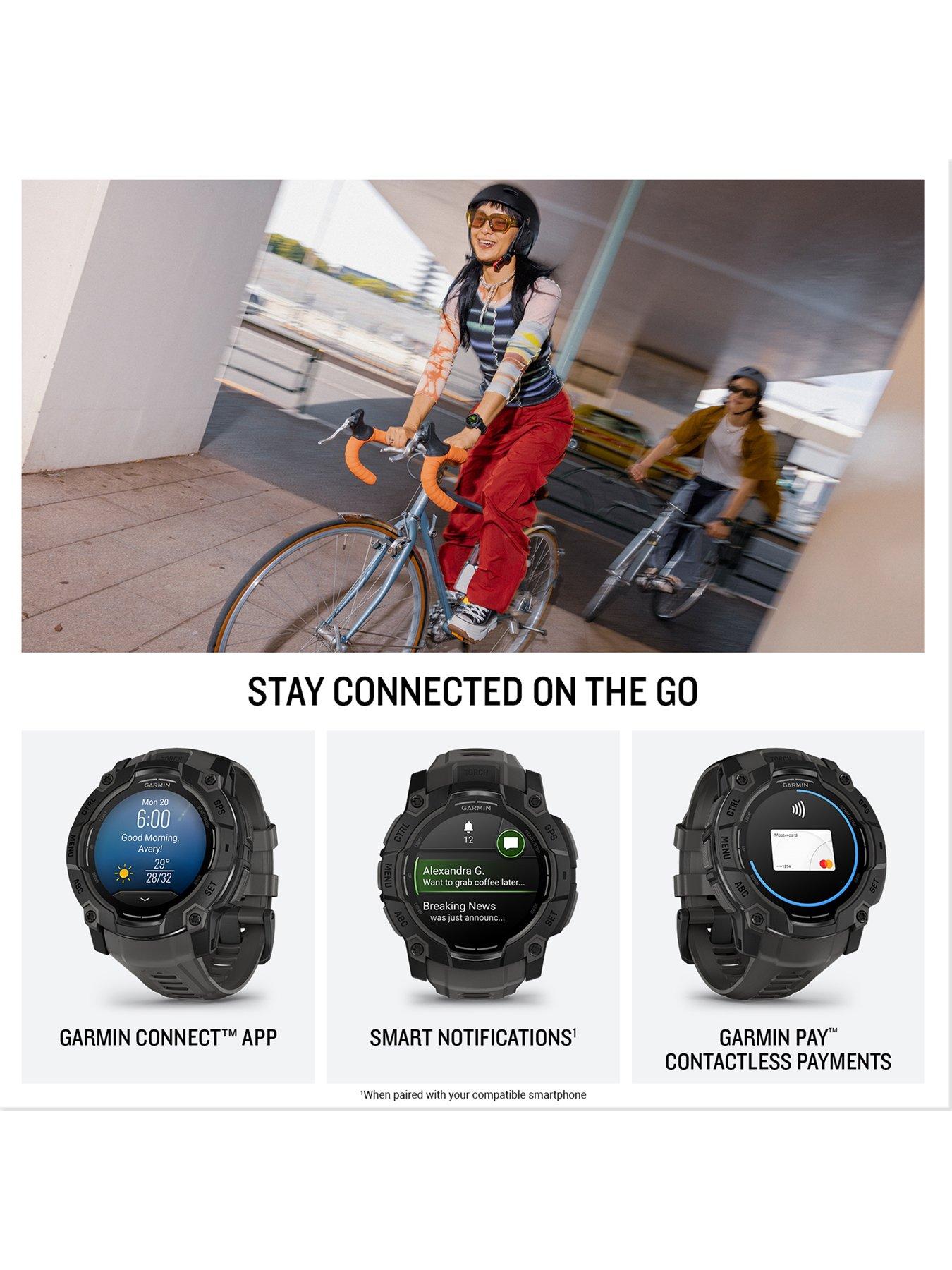 Image 4 of 8 of Garmin Instinct 3, AMOLED, 50mm, Black