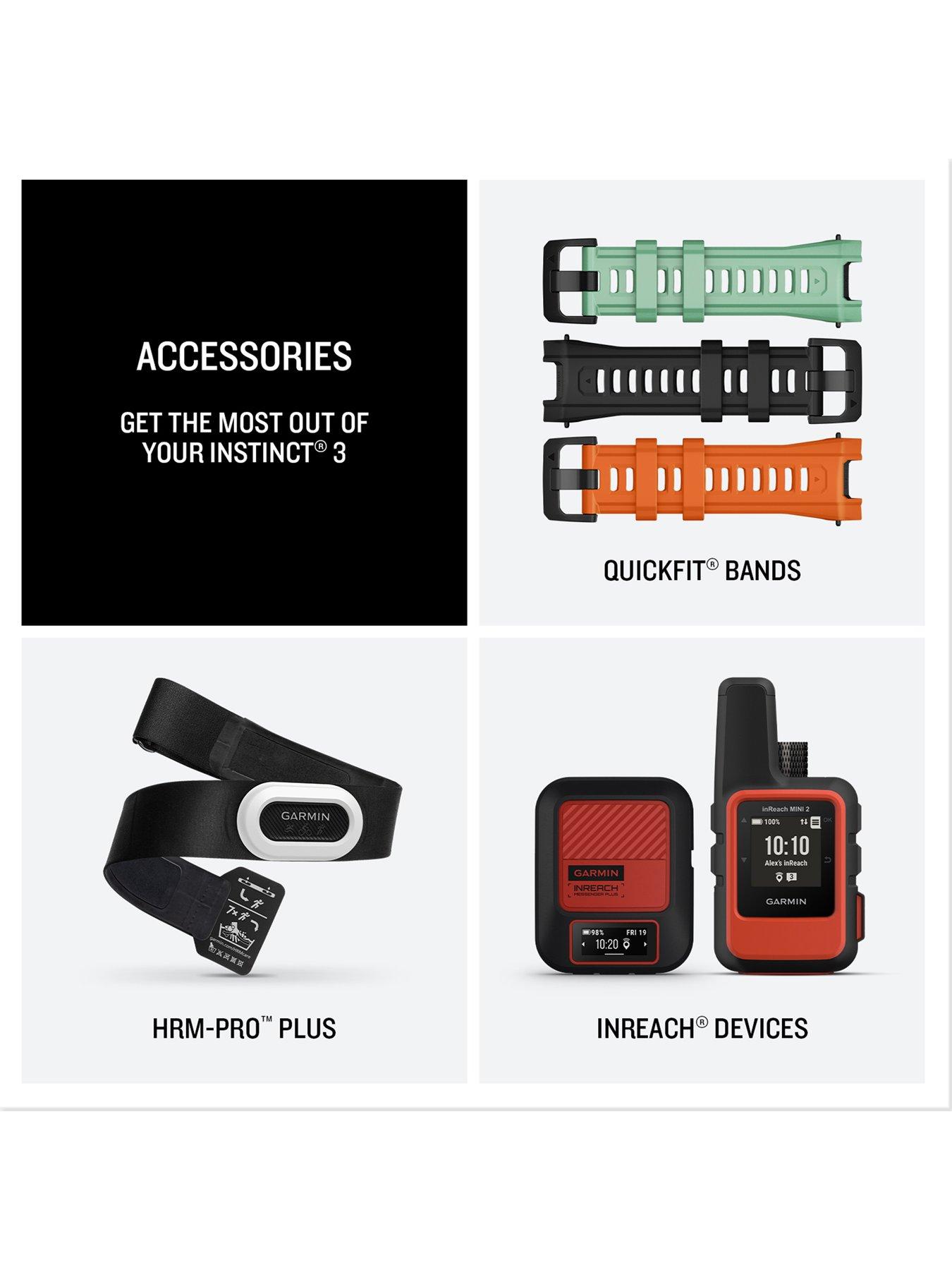 Image 6 of 8 of Garmin Instinct 3, AMOLED, 50mm, Black