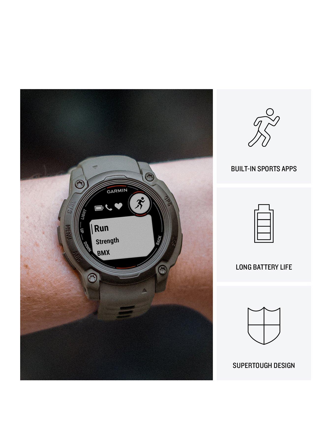 Image 3 of 8 of Garmin Instinct E, 40mm, Electric Lime