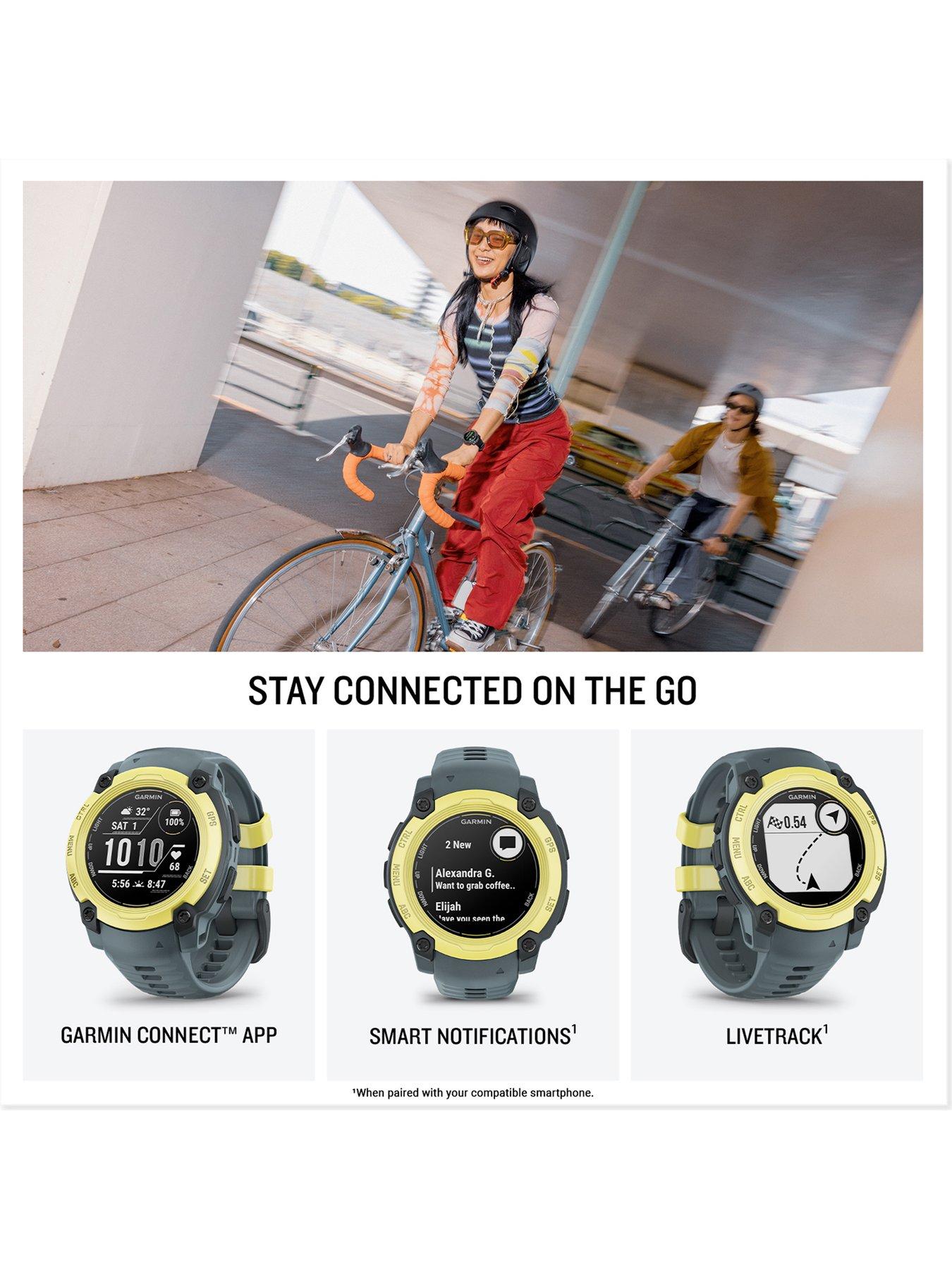 Image 4 of 8 of Garmin Instinct E, 40mm, Electric Lime