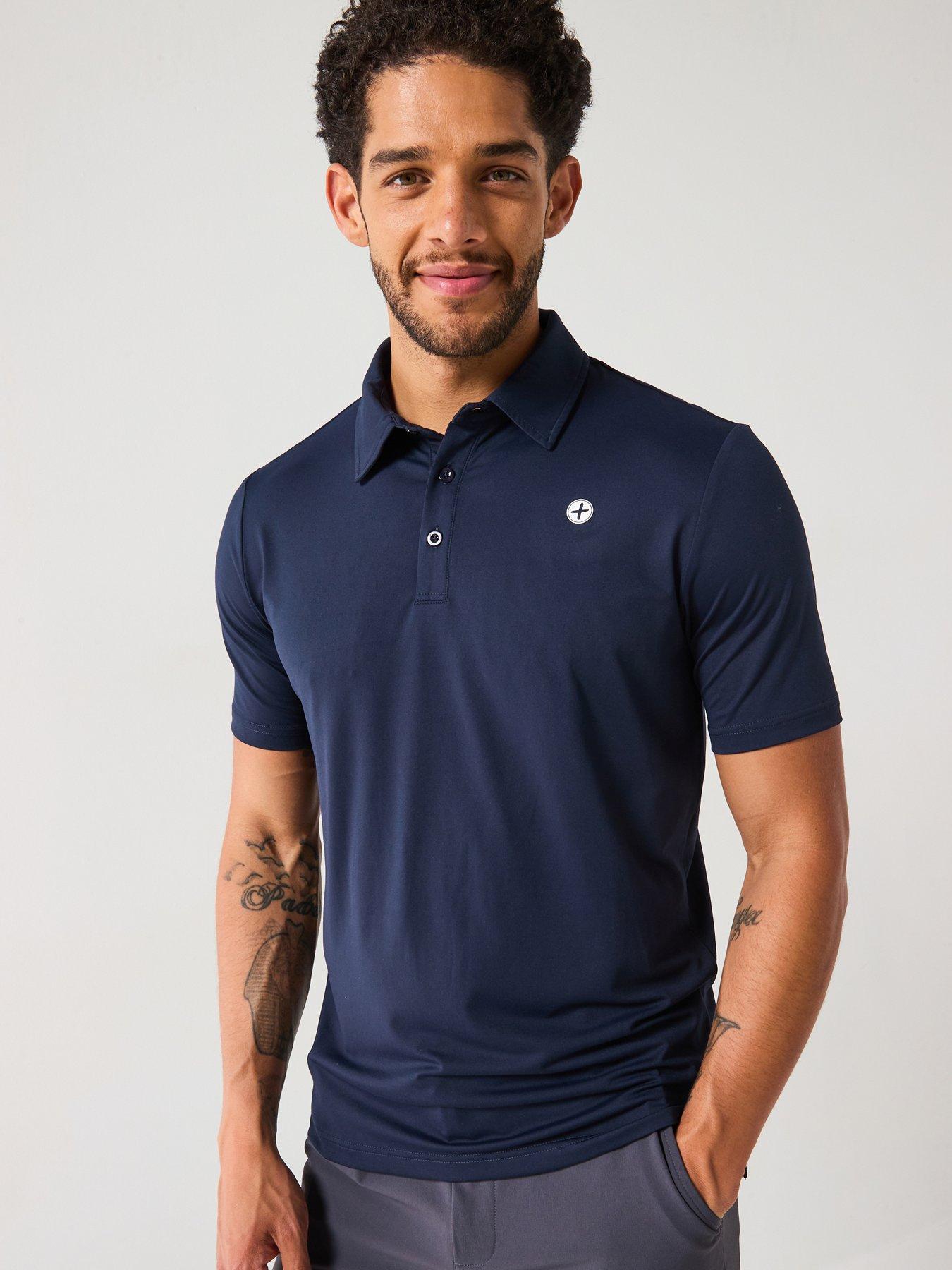 undefined Men's Training Polo - Navy