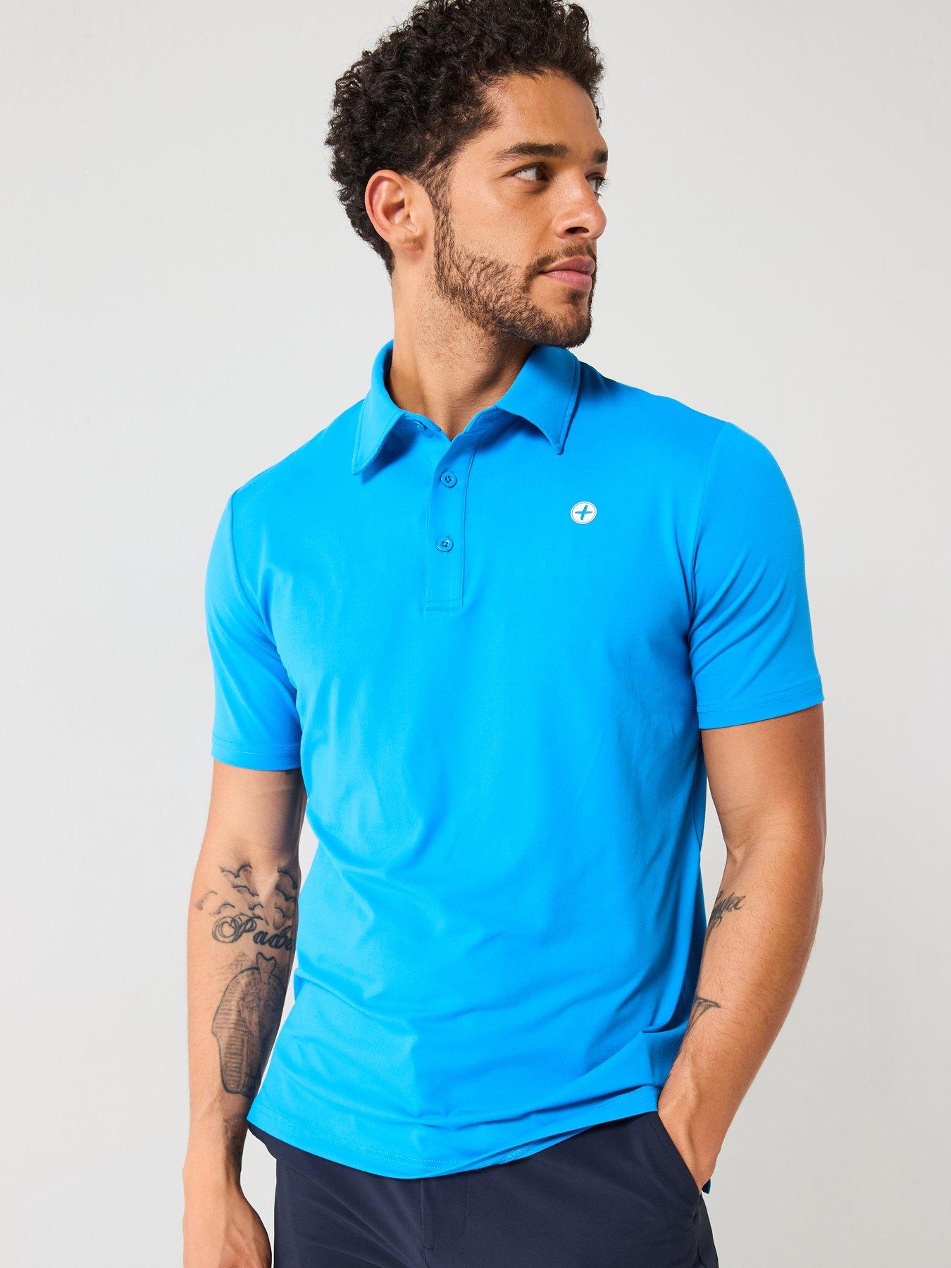 undefined Men's Training Polo - Blue