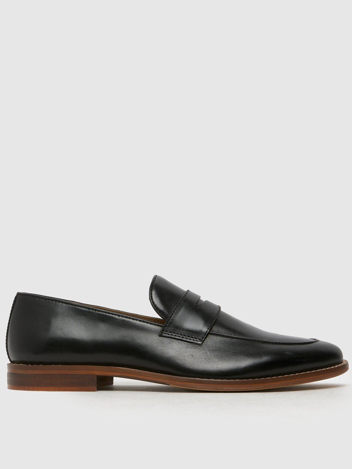 undefined Rune Leather Loafer- Black
