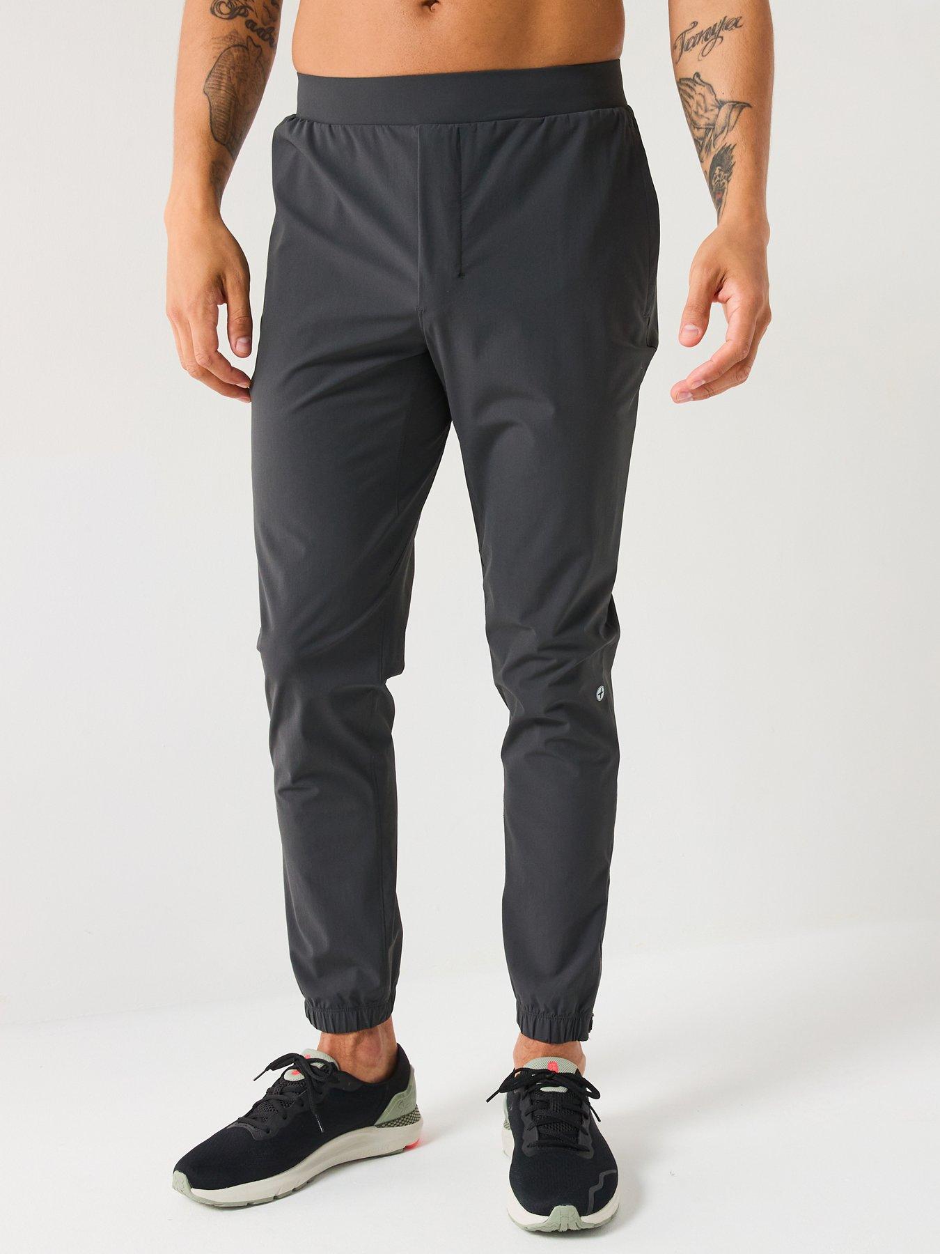 Gym + Coffee Men's Training In Motion Jogger, Grey, Size 2Xl, Men