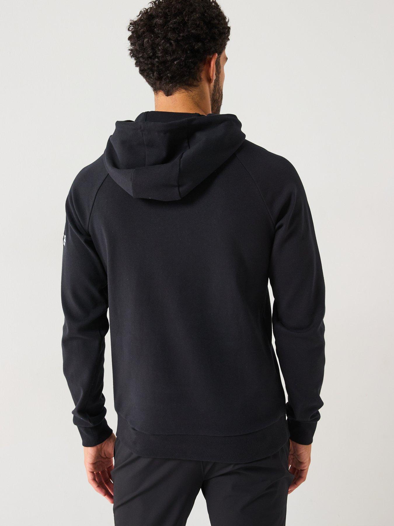 Image 2 of 5 of Gym + Coffee Men's Training Chill Hoodie - Black