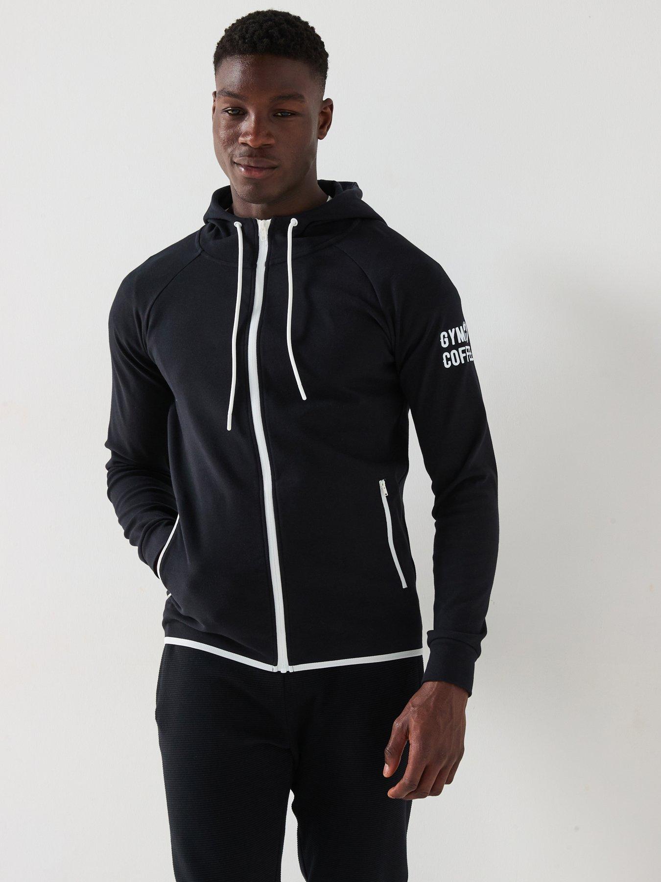undefined Men's Training Chill Zip Hoodie - Black