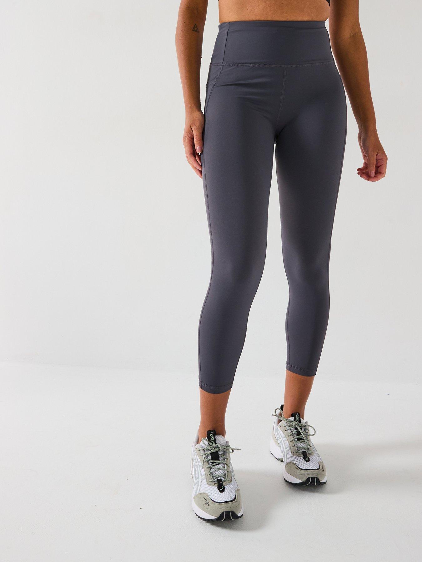 undefined Womens Training Relentless 7/8 Legging - Grey