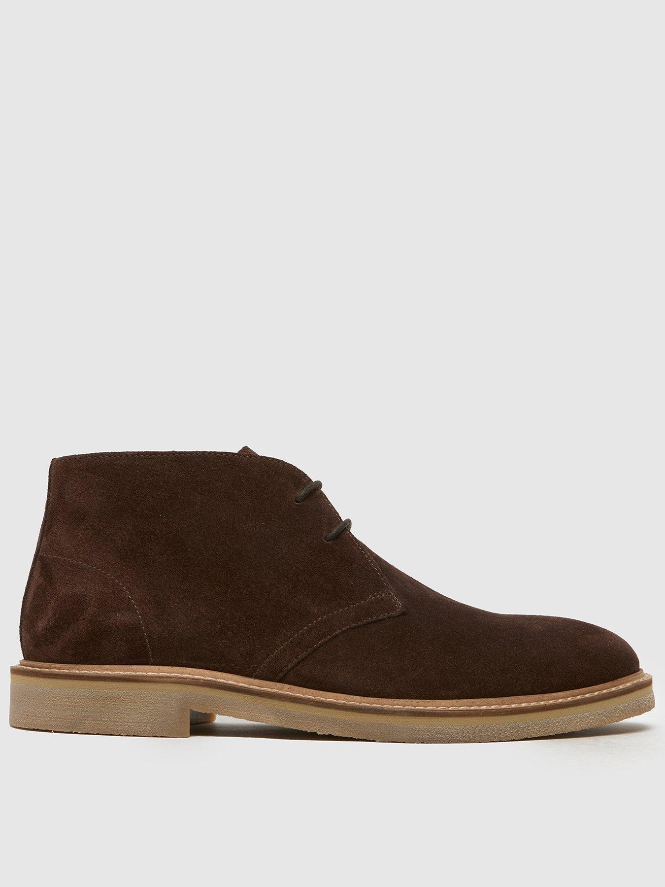 Image 1 of 4 of Schuh Dace Suede Chukka Boot-Brown