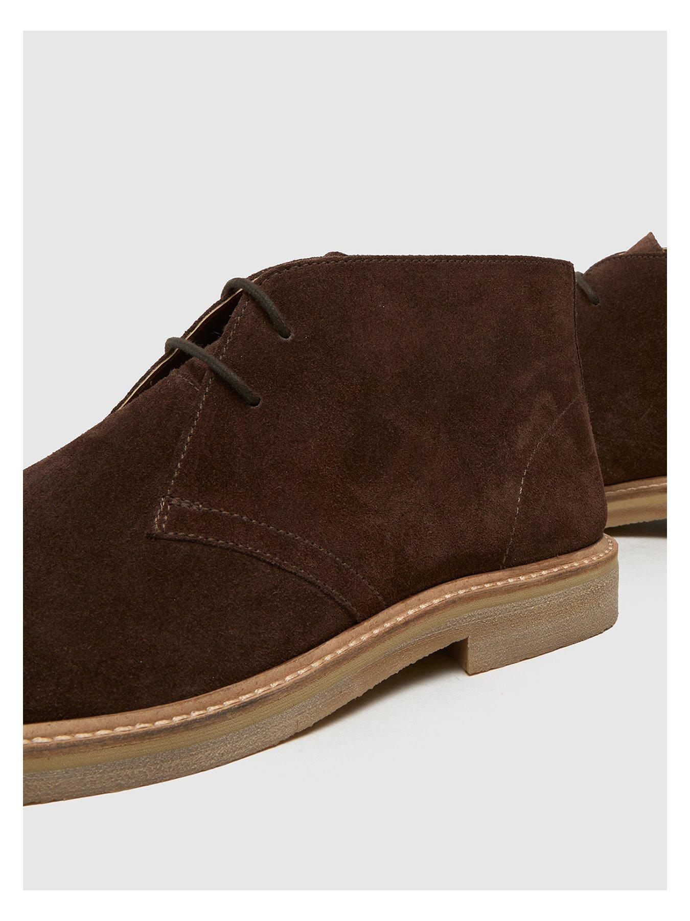 Image 4 of 4 of Schuh Dace Suede Chukka Boot-Brown
