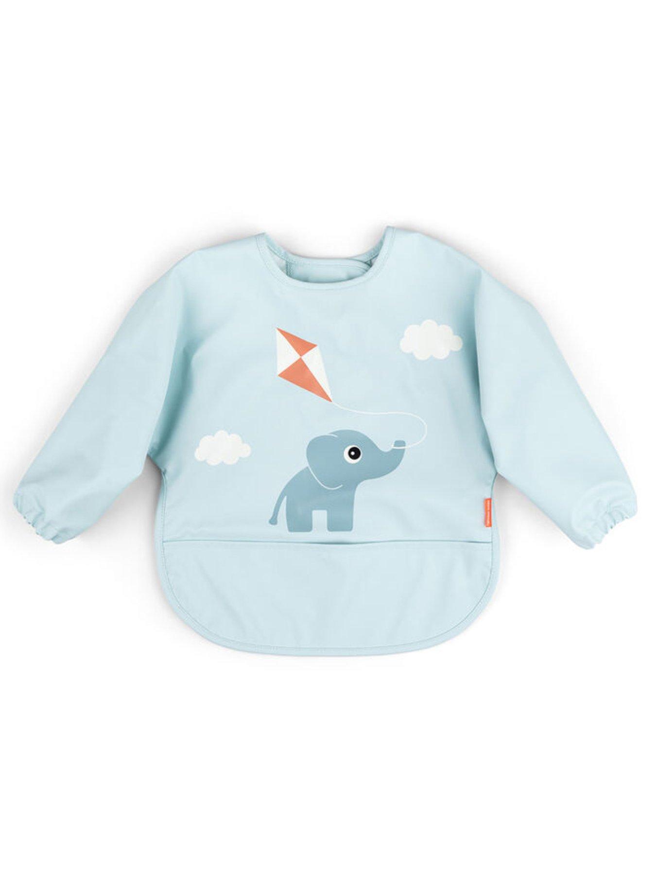 Image 1 of 4 of Done by Deer Sleeved Pocket Bib Playground