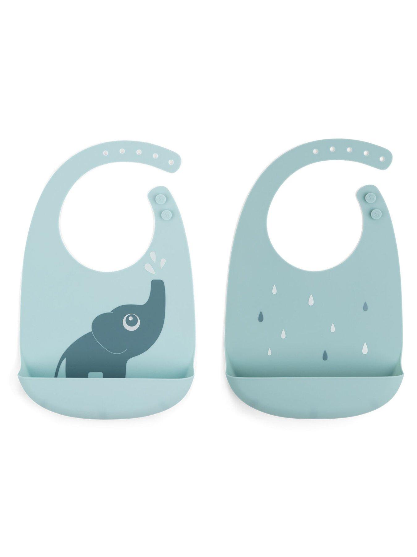 Done by Deer Silicone bib 2 pack Elphee